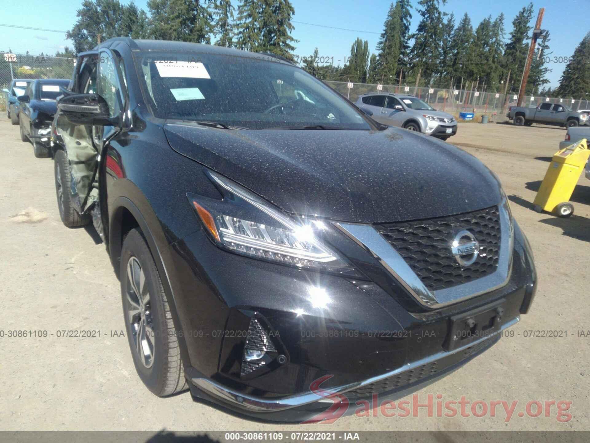 5N1AZ2BS2MC116644 2021 NISSAN MURANO