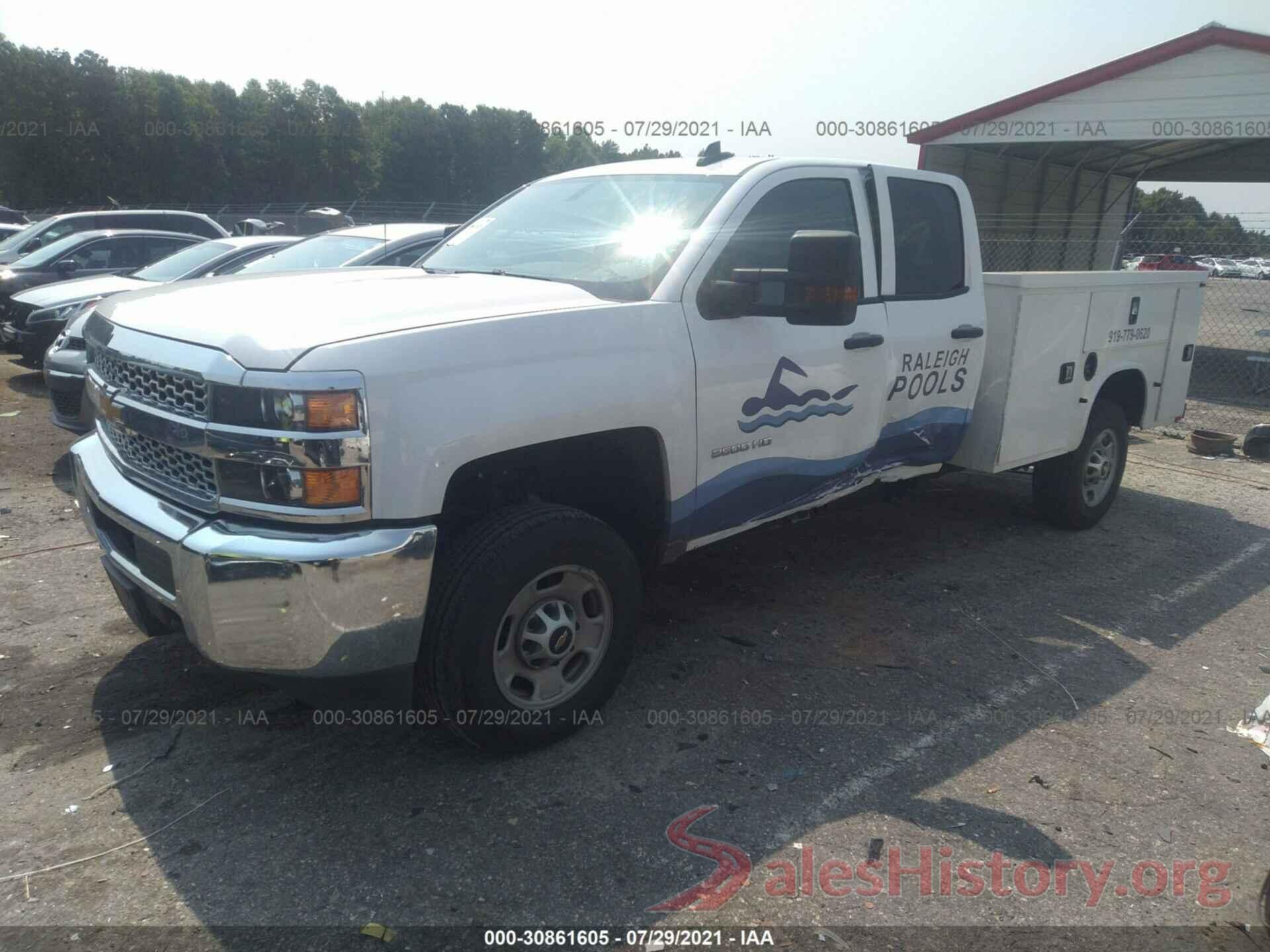 2GB2CREG3K1221839 2019 CHEVROLET SILVERADO 2500HD