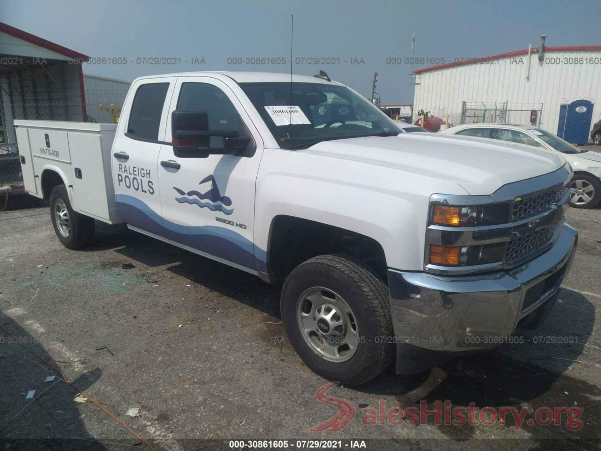 2GB2CREG3K1221839 2019 CHEVROLET SILVERADO 2500HD