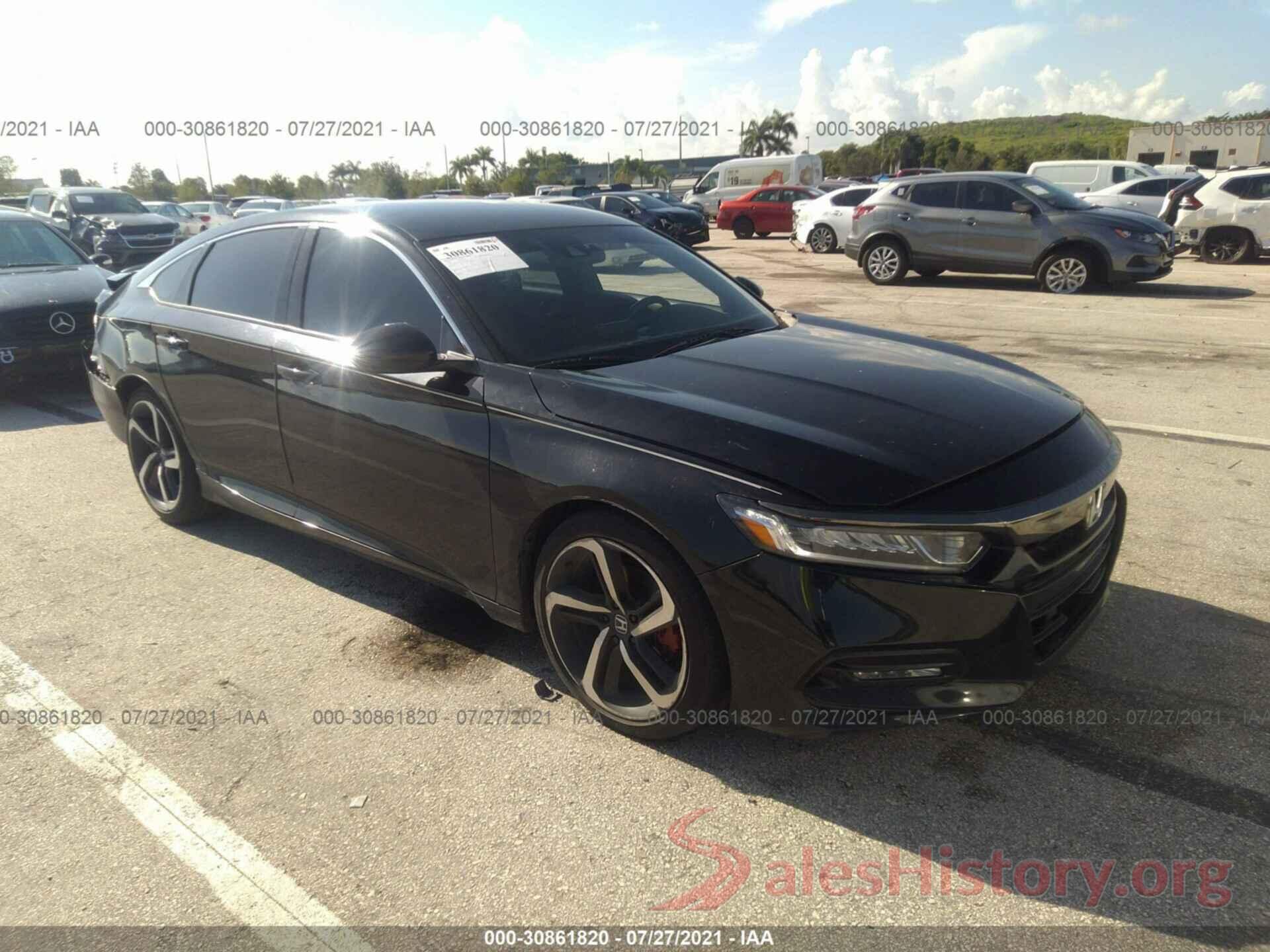 1HGCV1F32JA226656 2018 HONDA ACCORD SEDAN