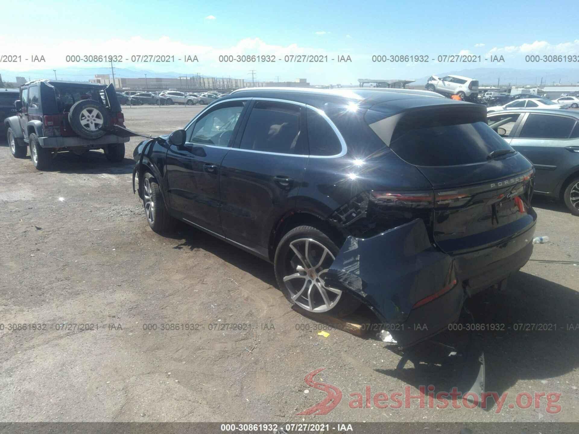 WP1AA2AY4MDA03921 2021 PORSCHE CAYENNE