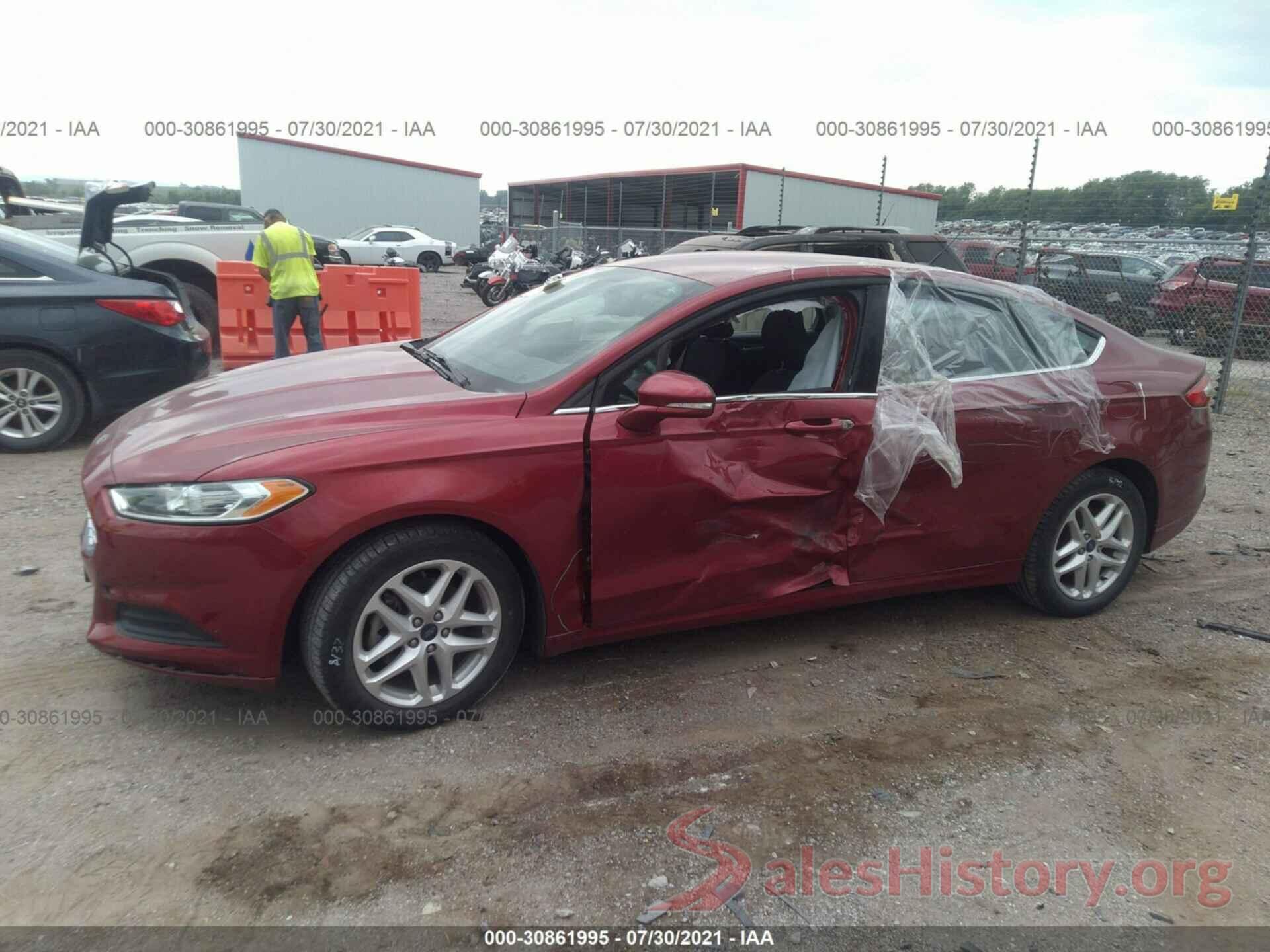 3FA6P0HD6GR214617 2016 FORD FUSION