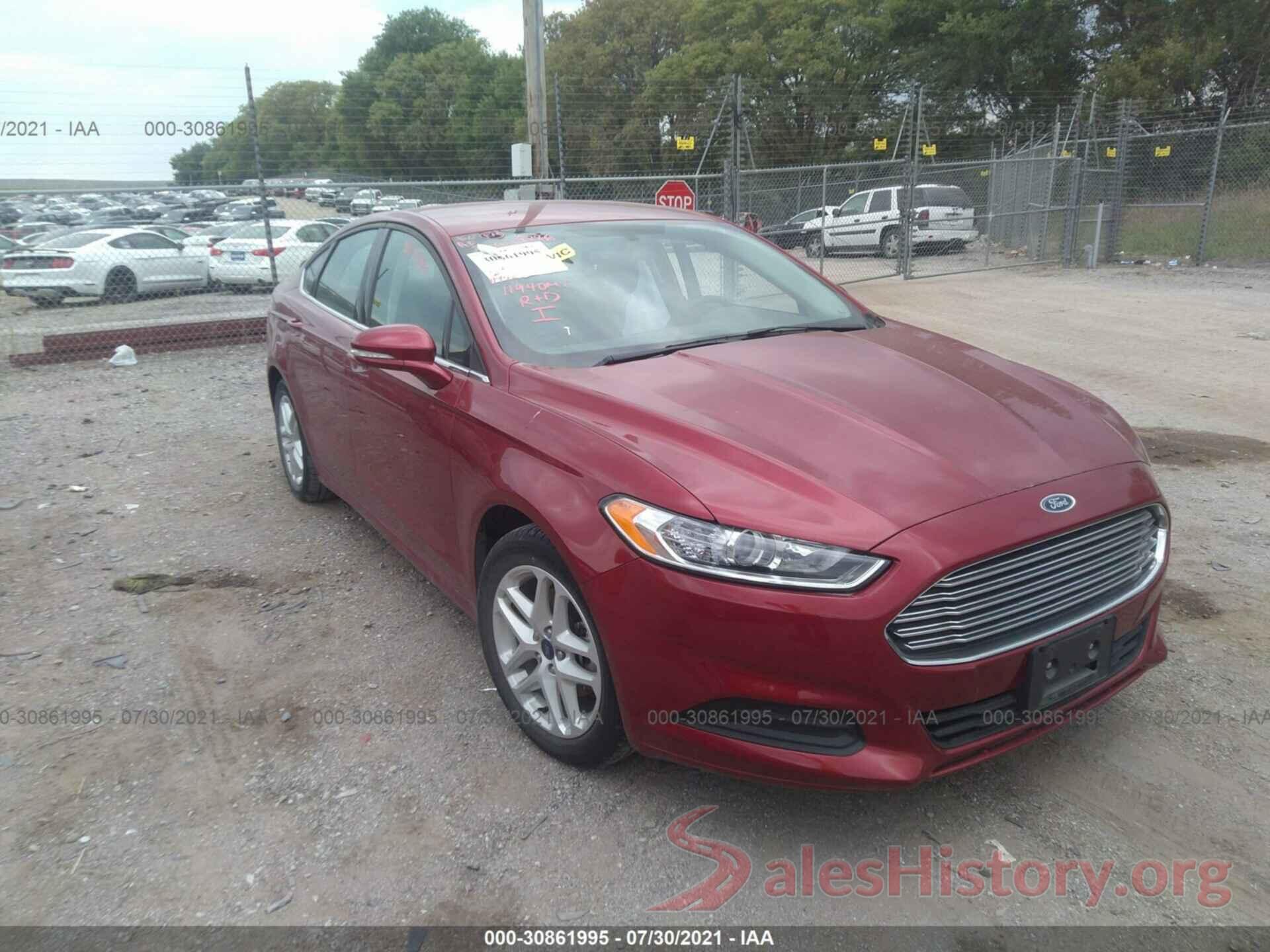 3FA6P0HD6GR214617 2016 FORD FUSION