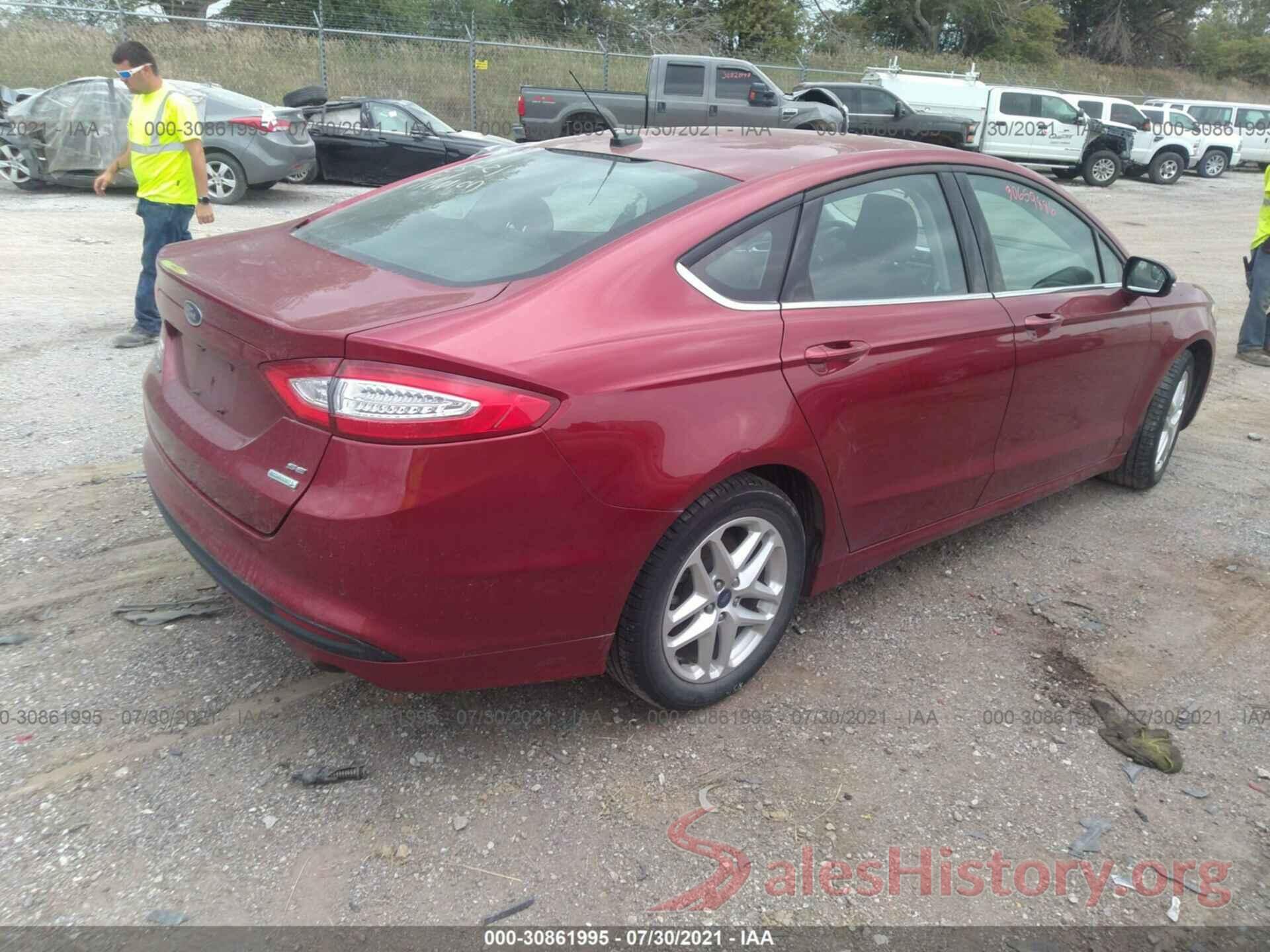 3FA6P0HD6GR214617 2016 FORD FUSION