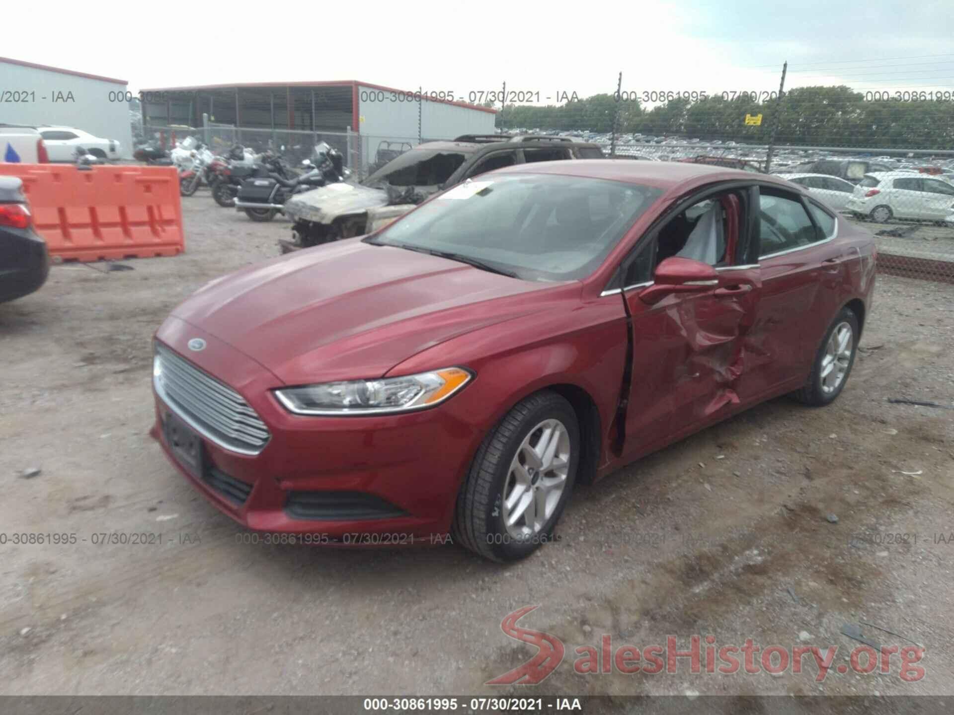 3FA6P0HD6GR214617 2016 FORD FUSION