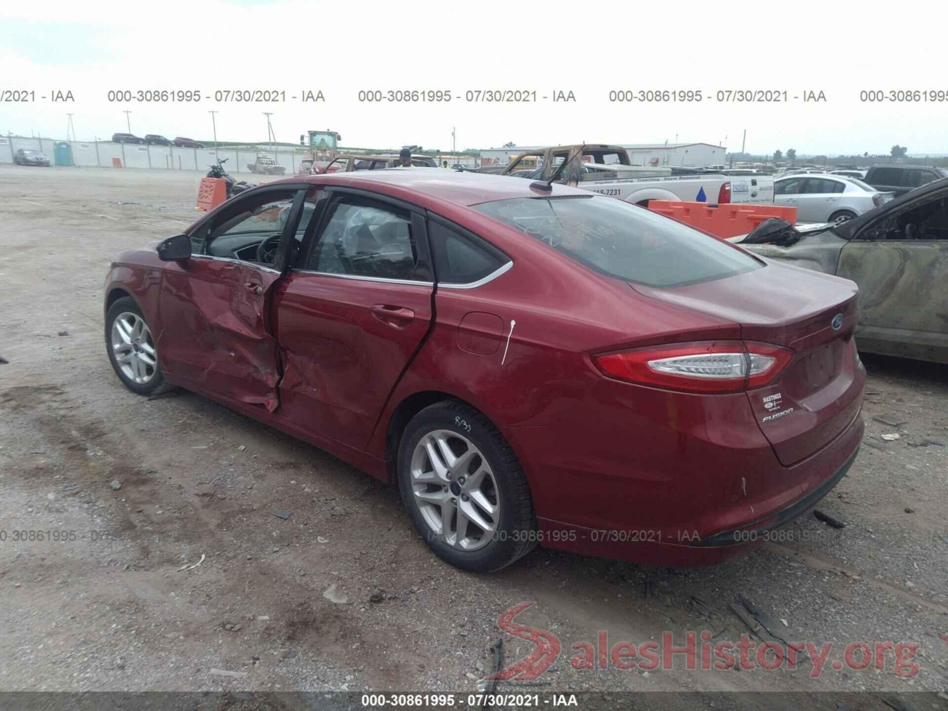 3FA6P0HD6GR214617 2016 FORD FUSION