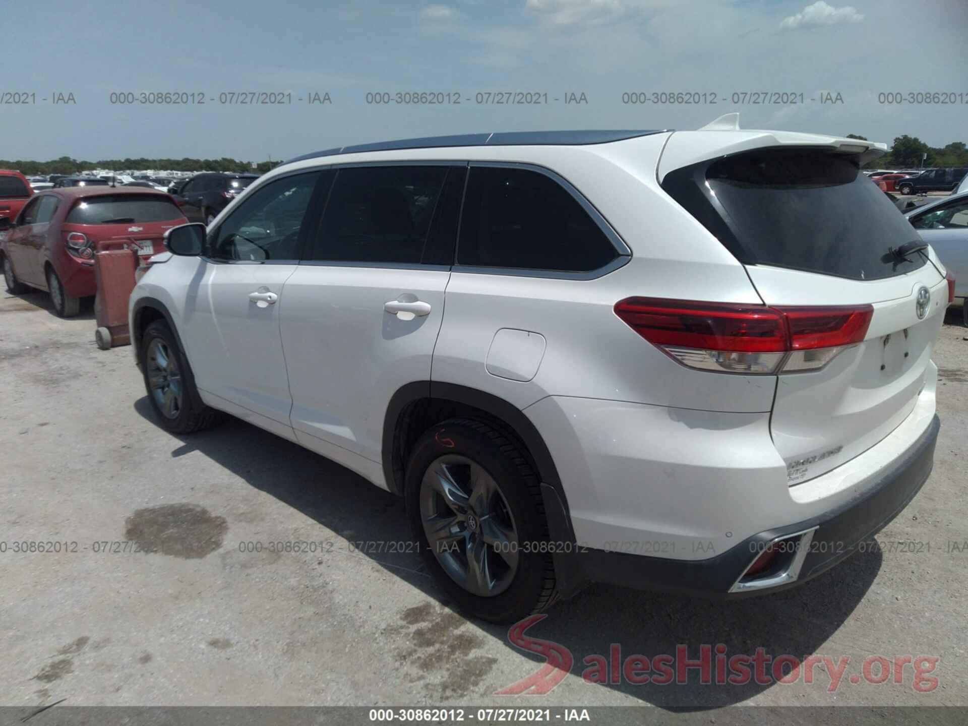 5TDDZRFH7HS437723 2017 TOYOTA HIGHLANDER