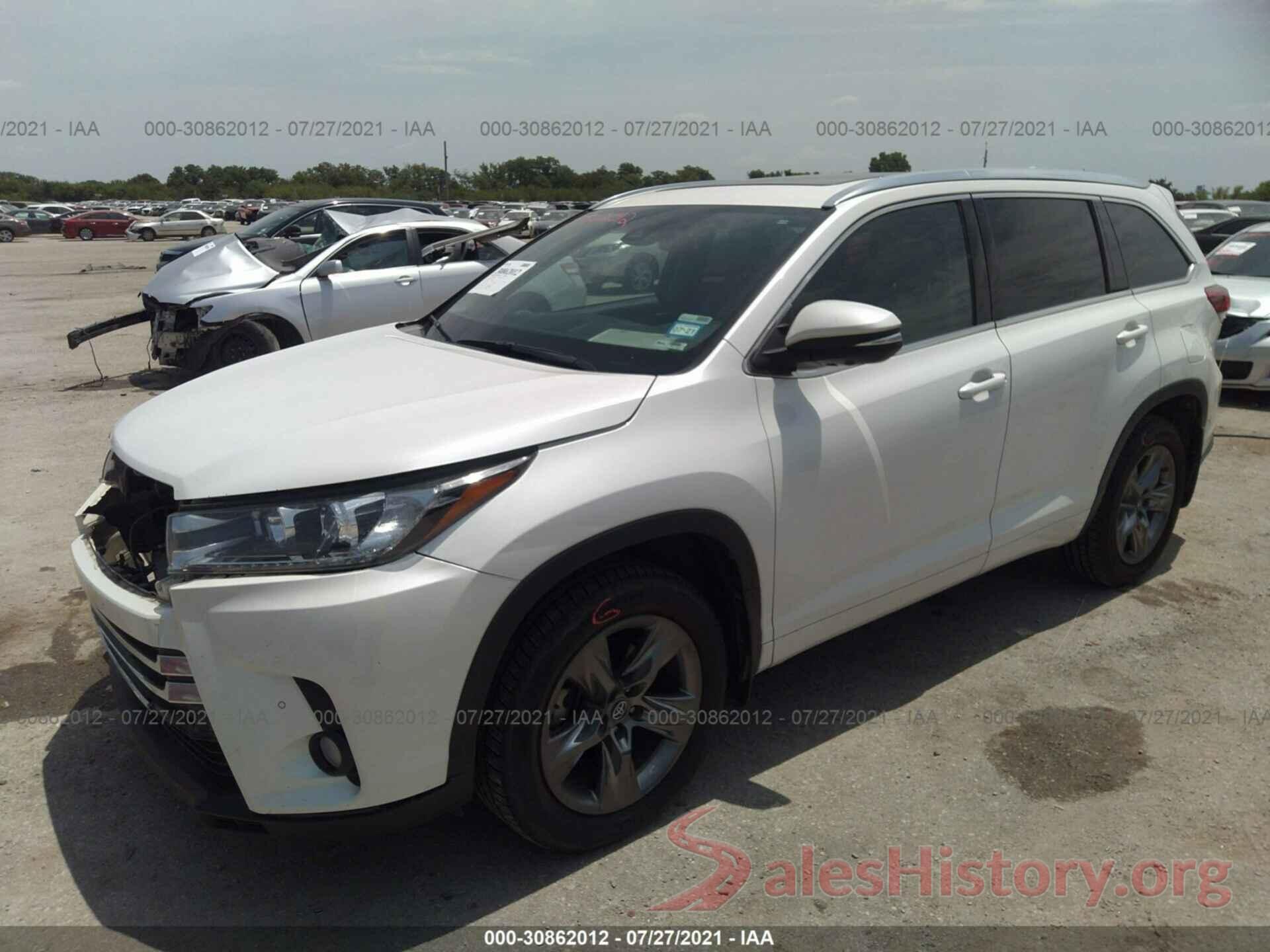 5TDDZRFH7HS437723 2017 TOYOTA HIGHLANDER