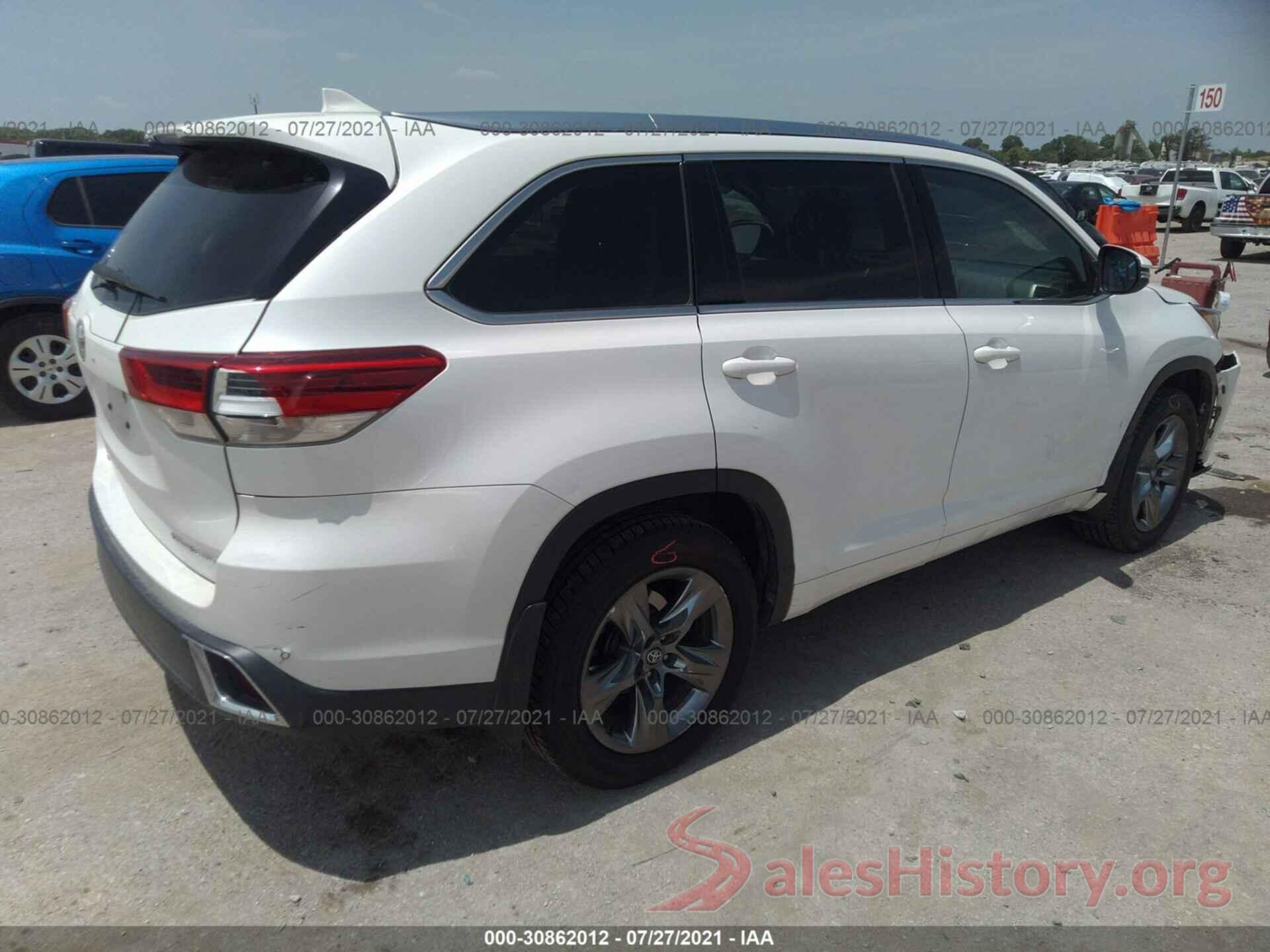 5TDDZRFH7HS437723 2017 TOYOTA HIGHLANDER