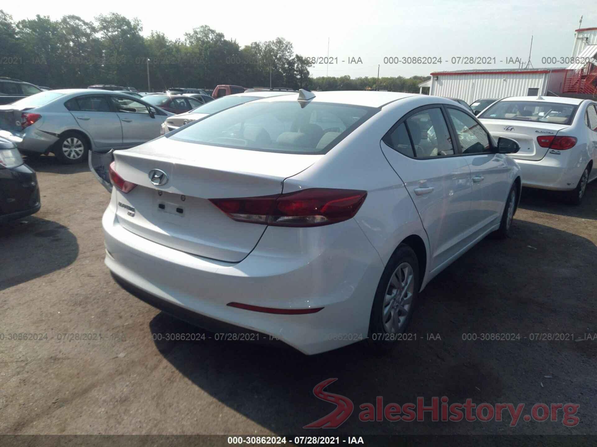 5NPD74LF0HH087613 2017 HYUNDAI ELANTRA