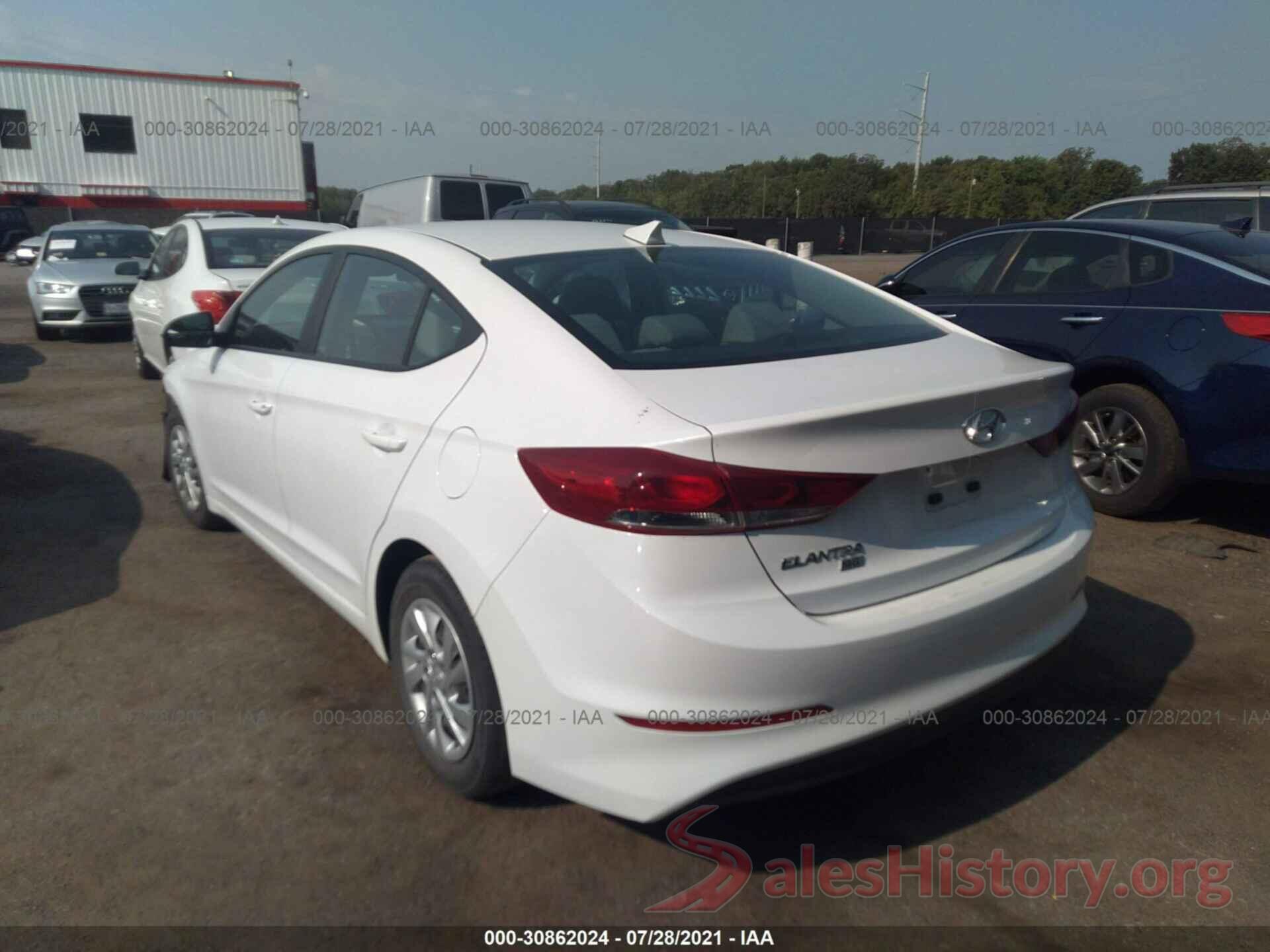 5NPD74LF0HH087613 2017 HYUNDAI ELANTRA