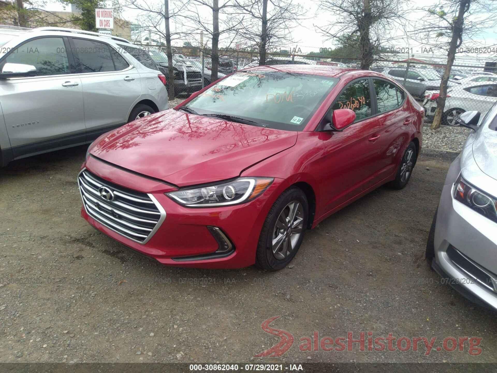 KMHD84LF5HU197359 2017 HYUNDAI ELANTRA