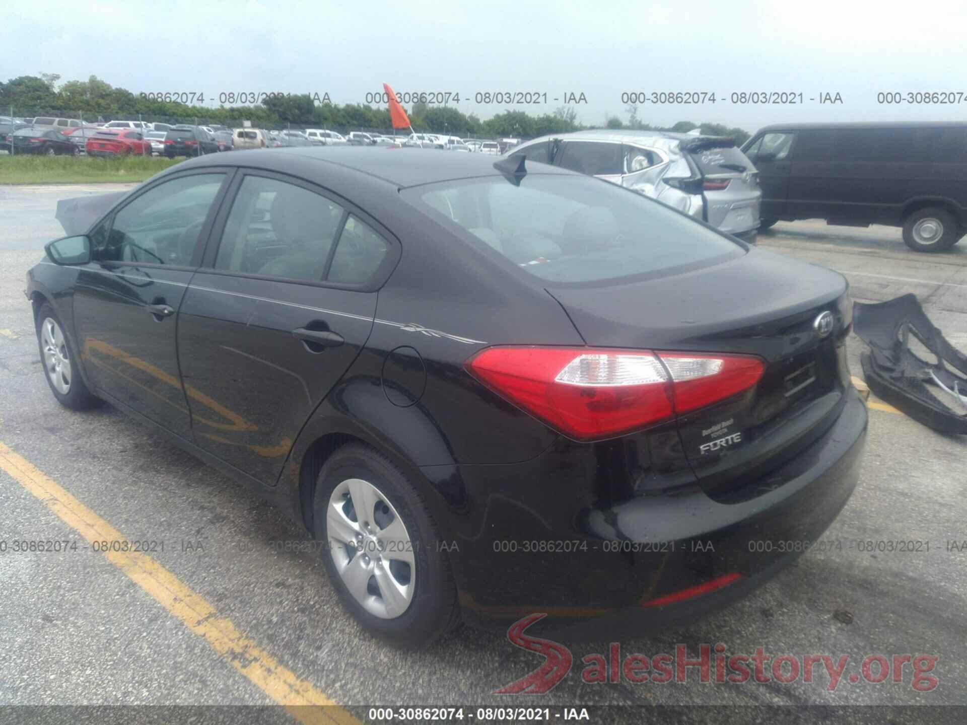 KNAFK4A61G5517347 2016 KIA FORTE