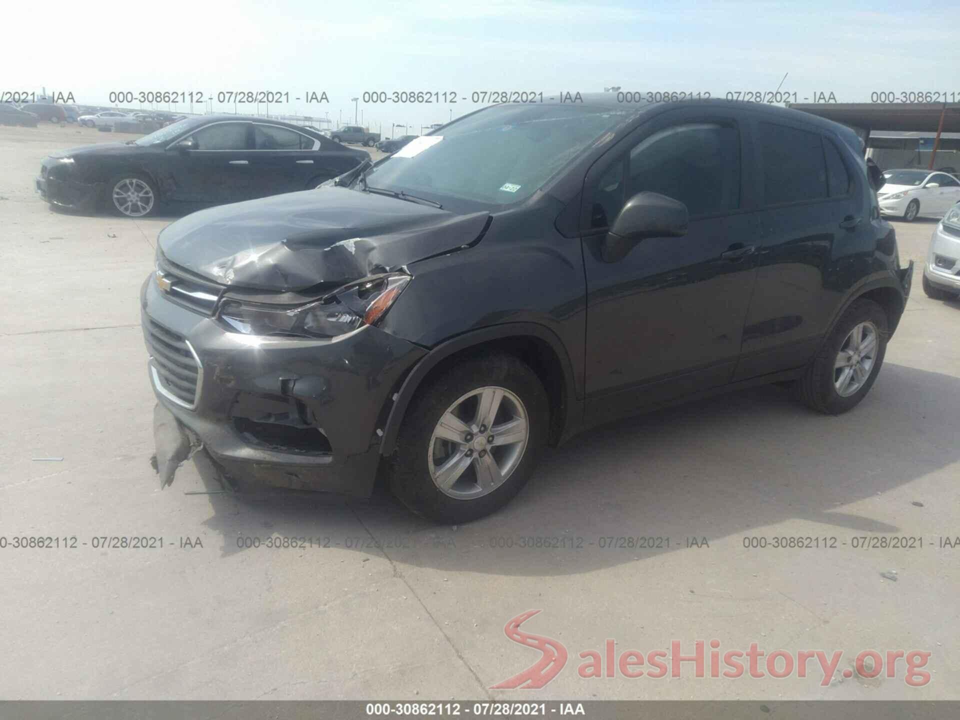 3GNCJKSB2KL325203 2019 CHEVROLET TRAX