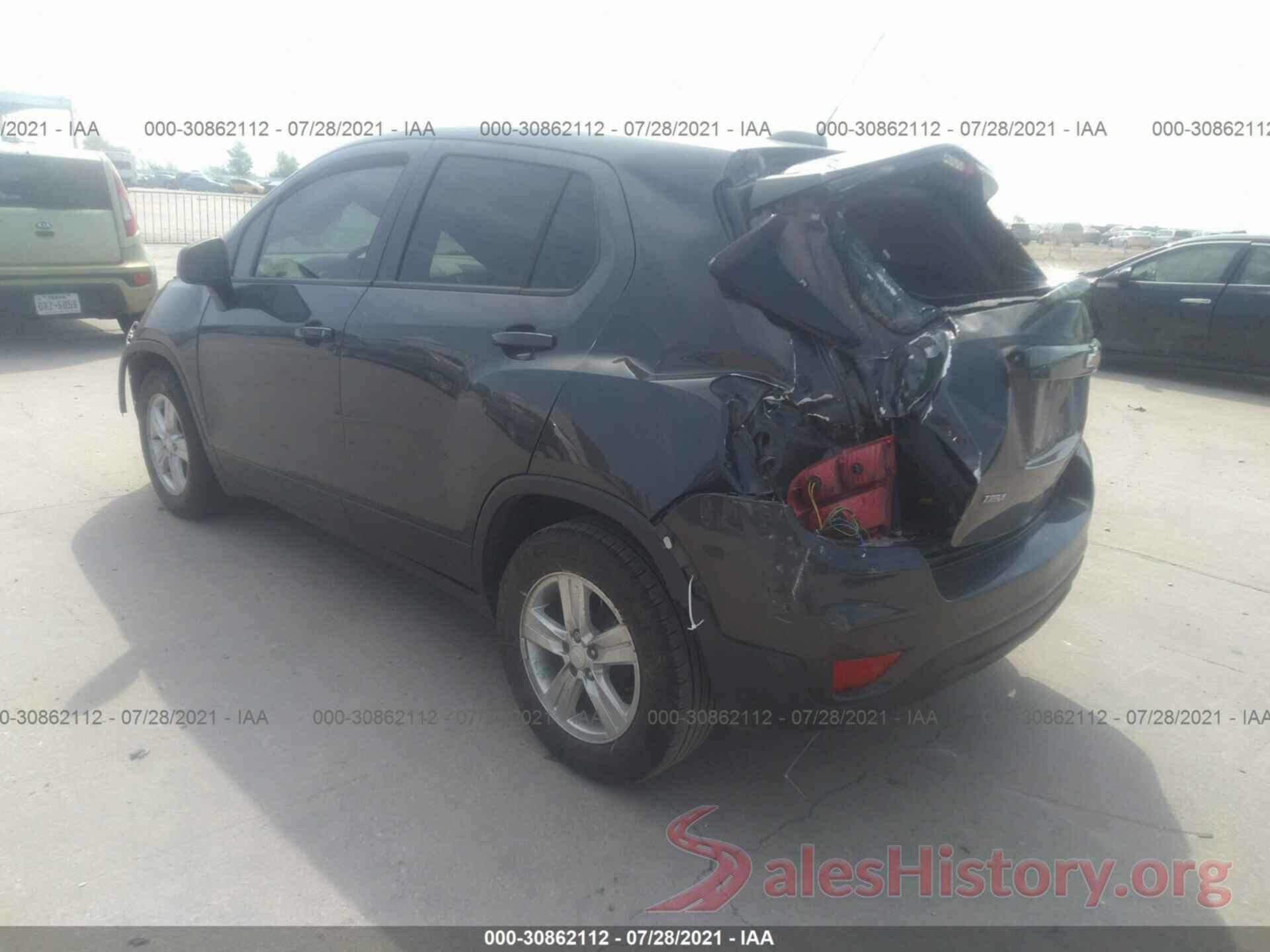 3GNCJKSB2KL325203 2019 CHEVROLET TRAX