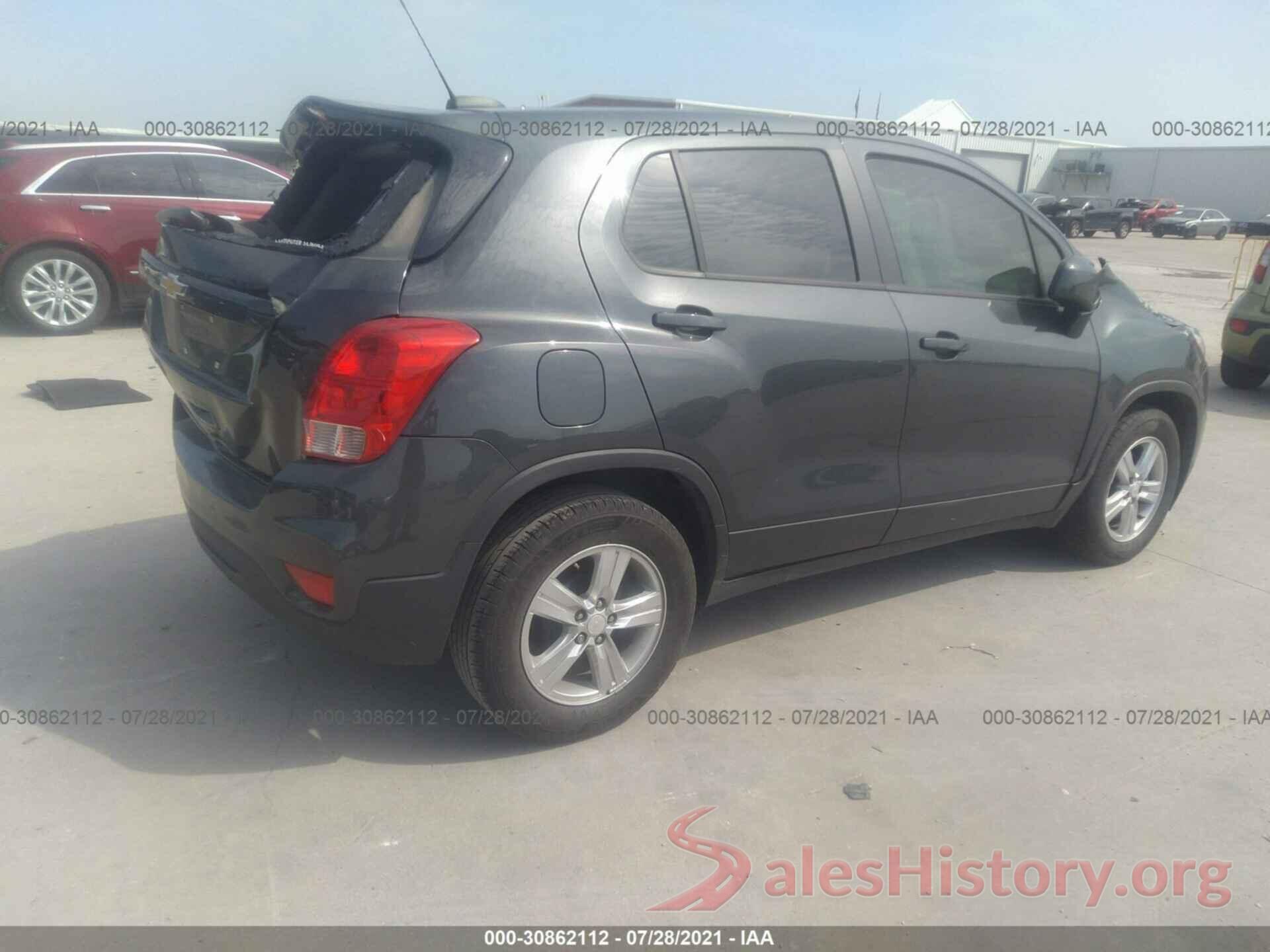 3GNCJKSB2KL325203 2019 CHEVROLET TRAX