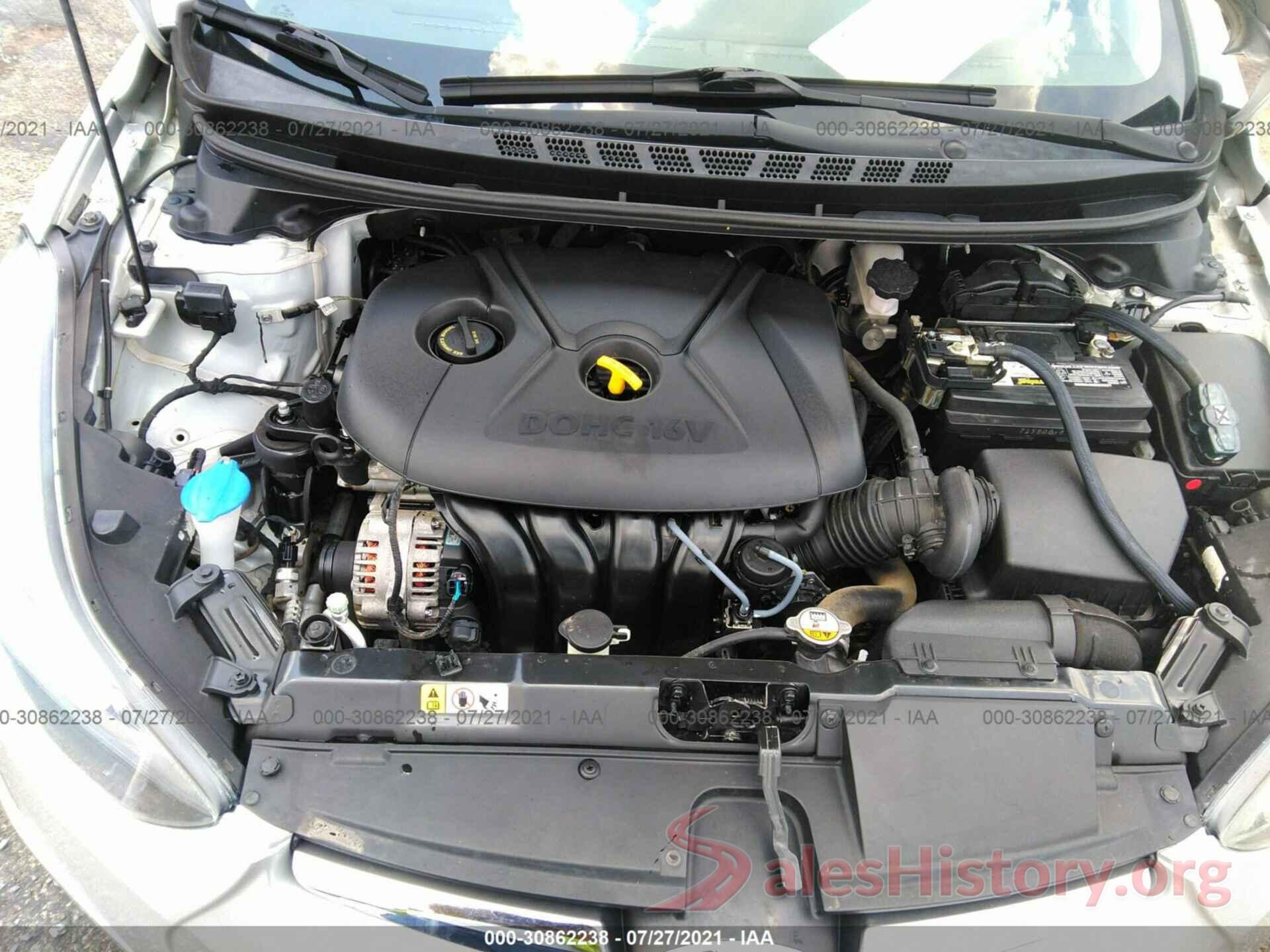 5NPDH4AE5GH676968 2016 HYUNDAI ELANTRA