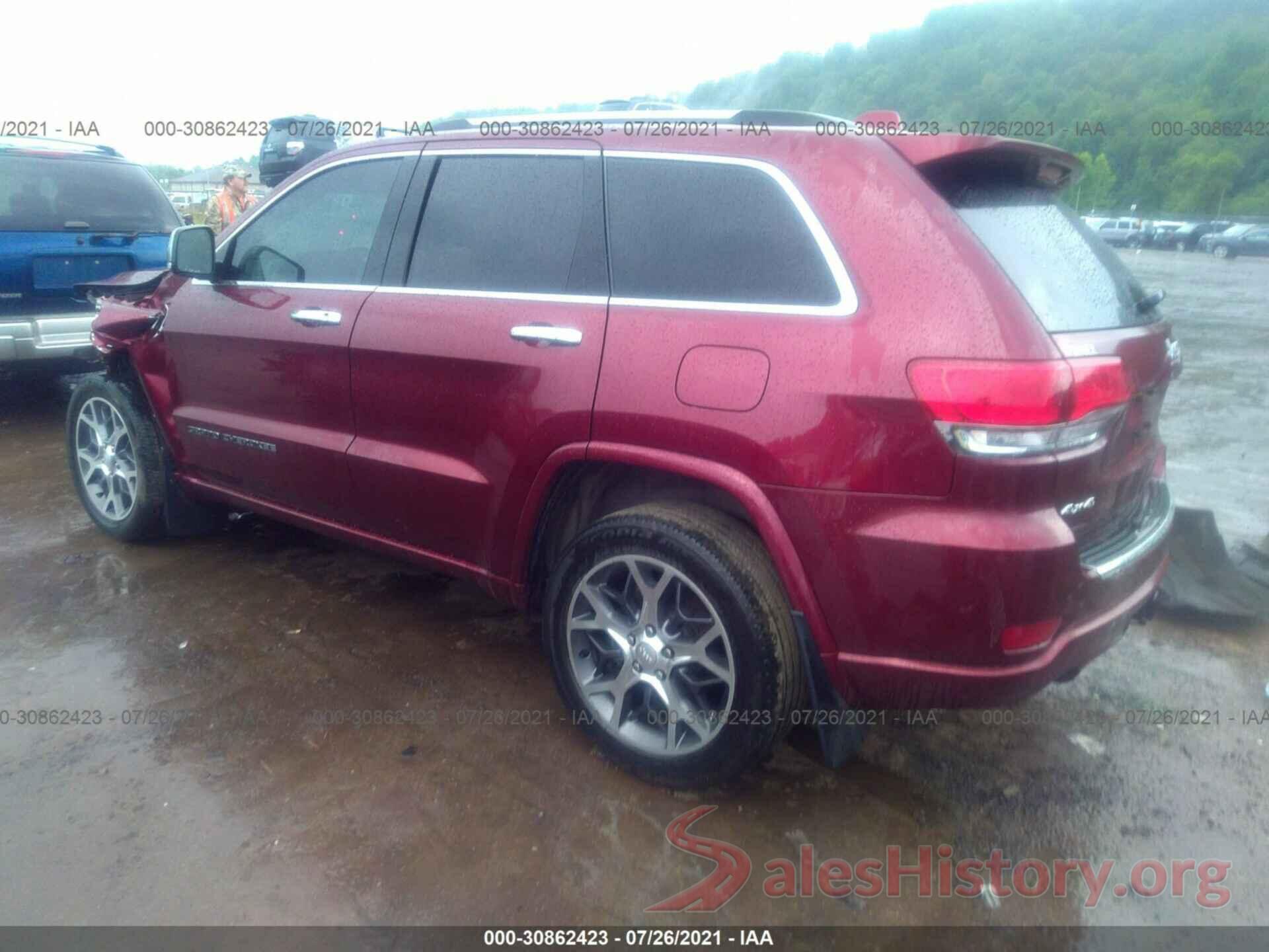 1C4RJFCG4KC710021 2019 JEEP GRAND CHEROKEE