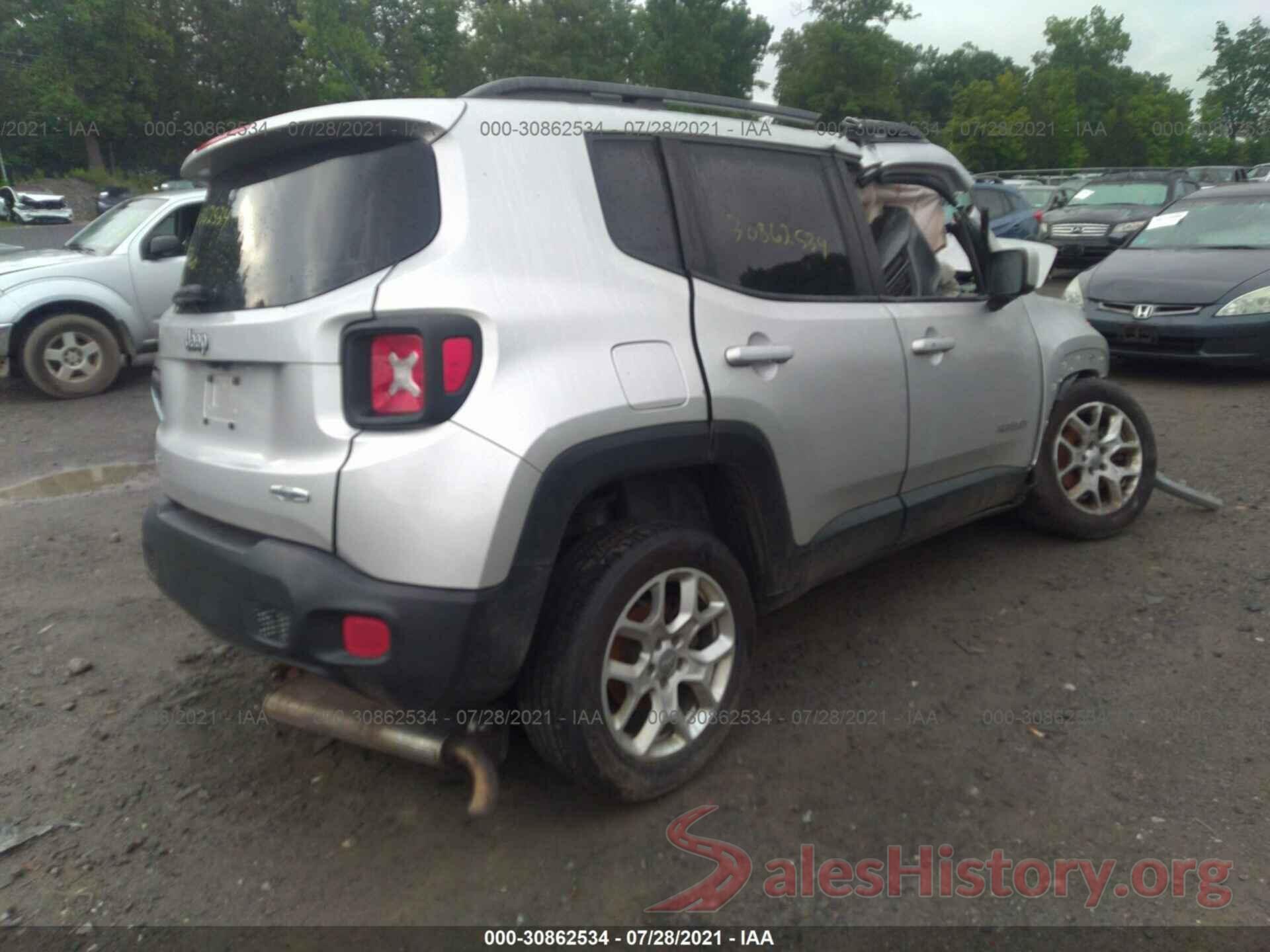 ZACCJBBT1GPC92680 2016 JEEP RENEGADE