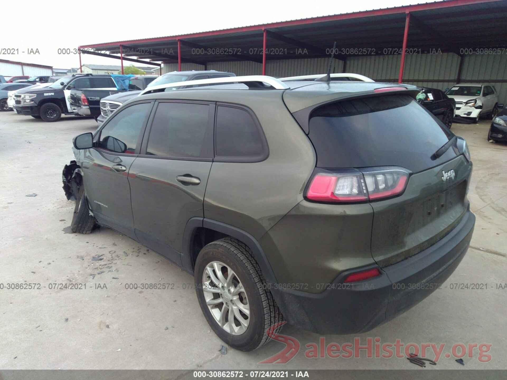 1C4PJLCB3LD606027 2020 JEEP CHEROKEE