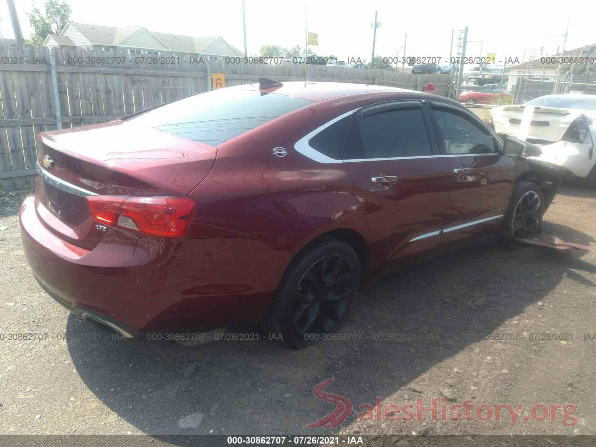 2G1145S39G9174168 2016 CHEVROLET IMPALA