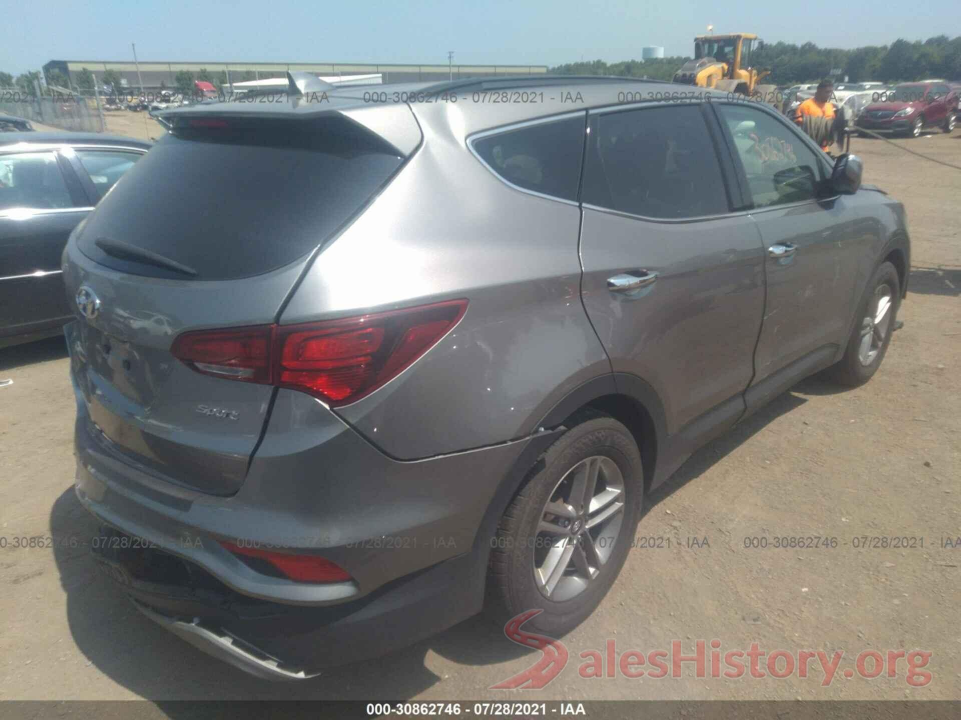 5NMZU3LB3JH099988 2018 HYUNDAI SANTA FE SPORT