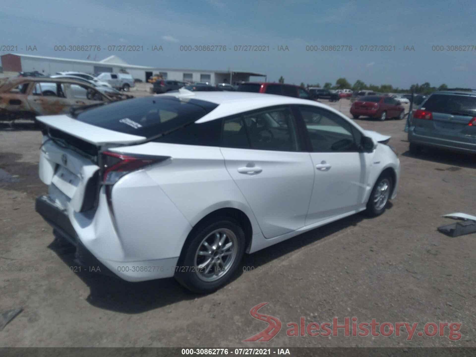 JTDKBRFU5G3008170 2016 TOYOTA PRIUS