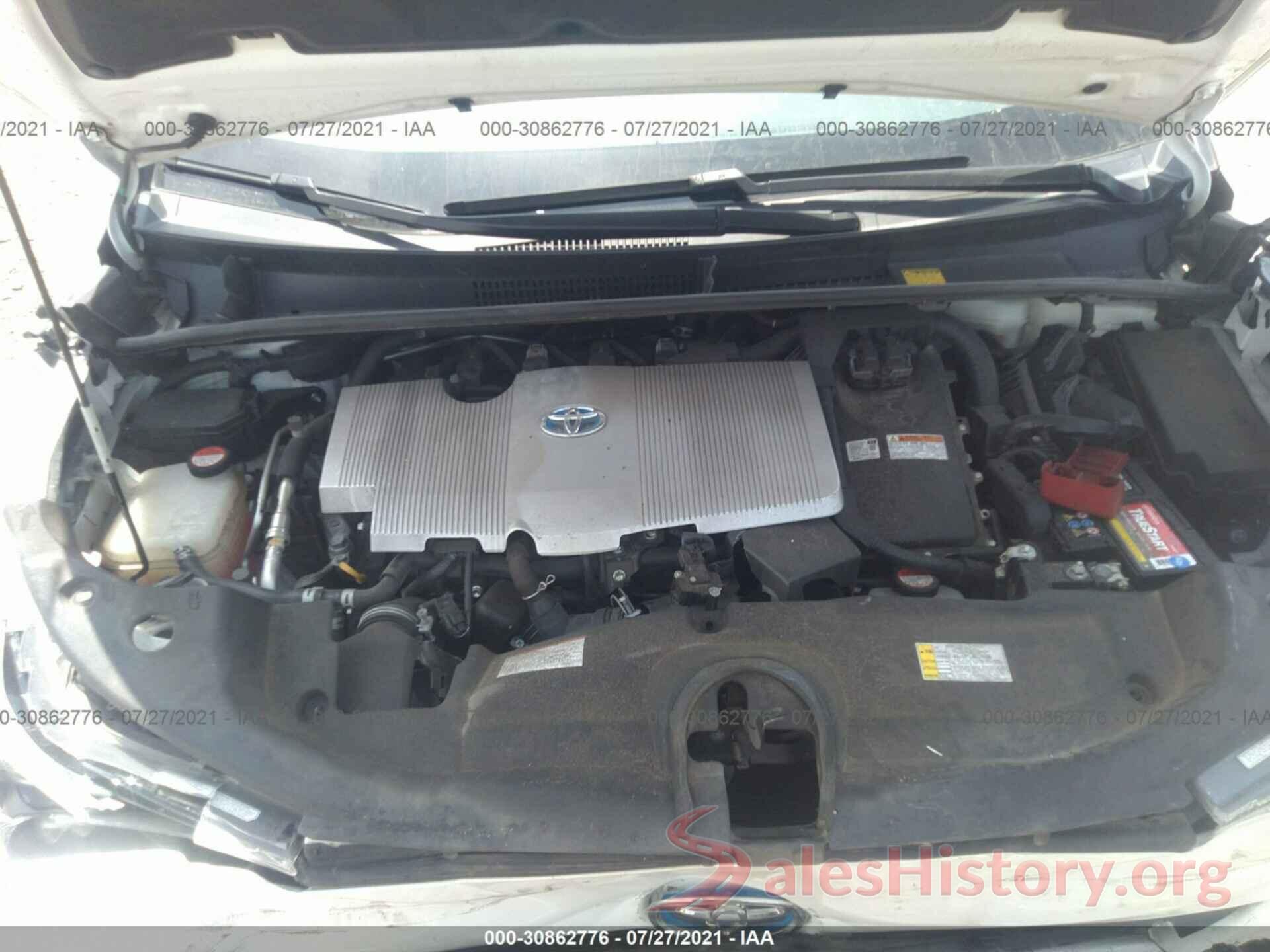 JTDKBRFU5G3008170 2016 TOYOTA PRIUS