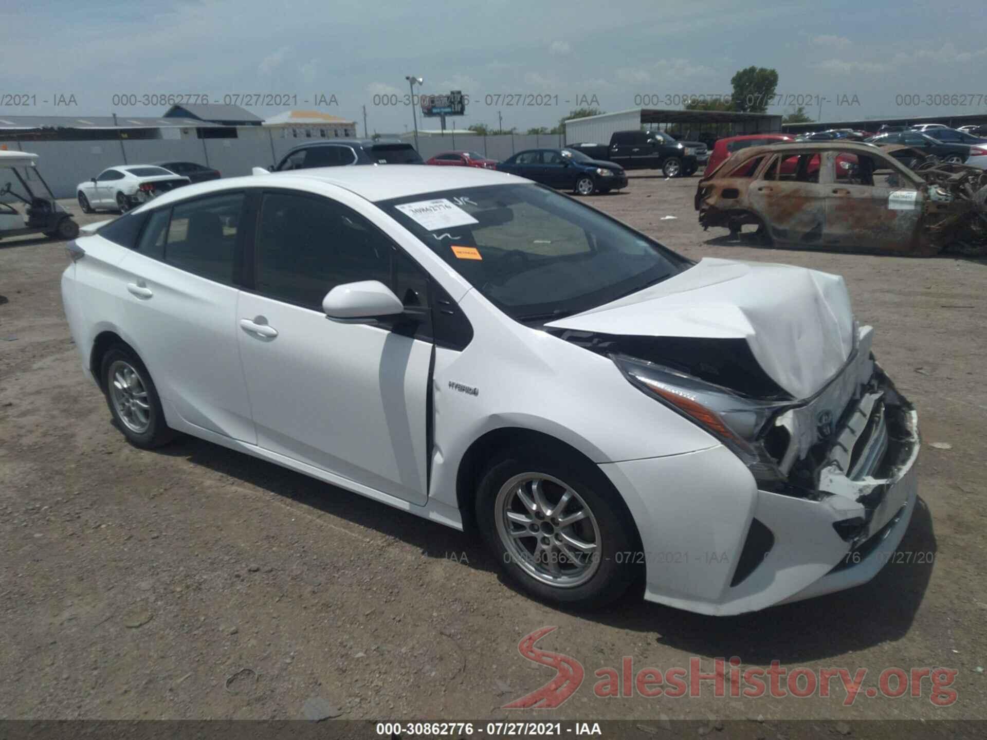 JTDKBRFU5G3008170 2016 TOYOTA PRIUS