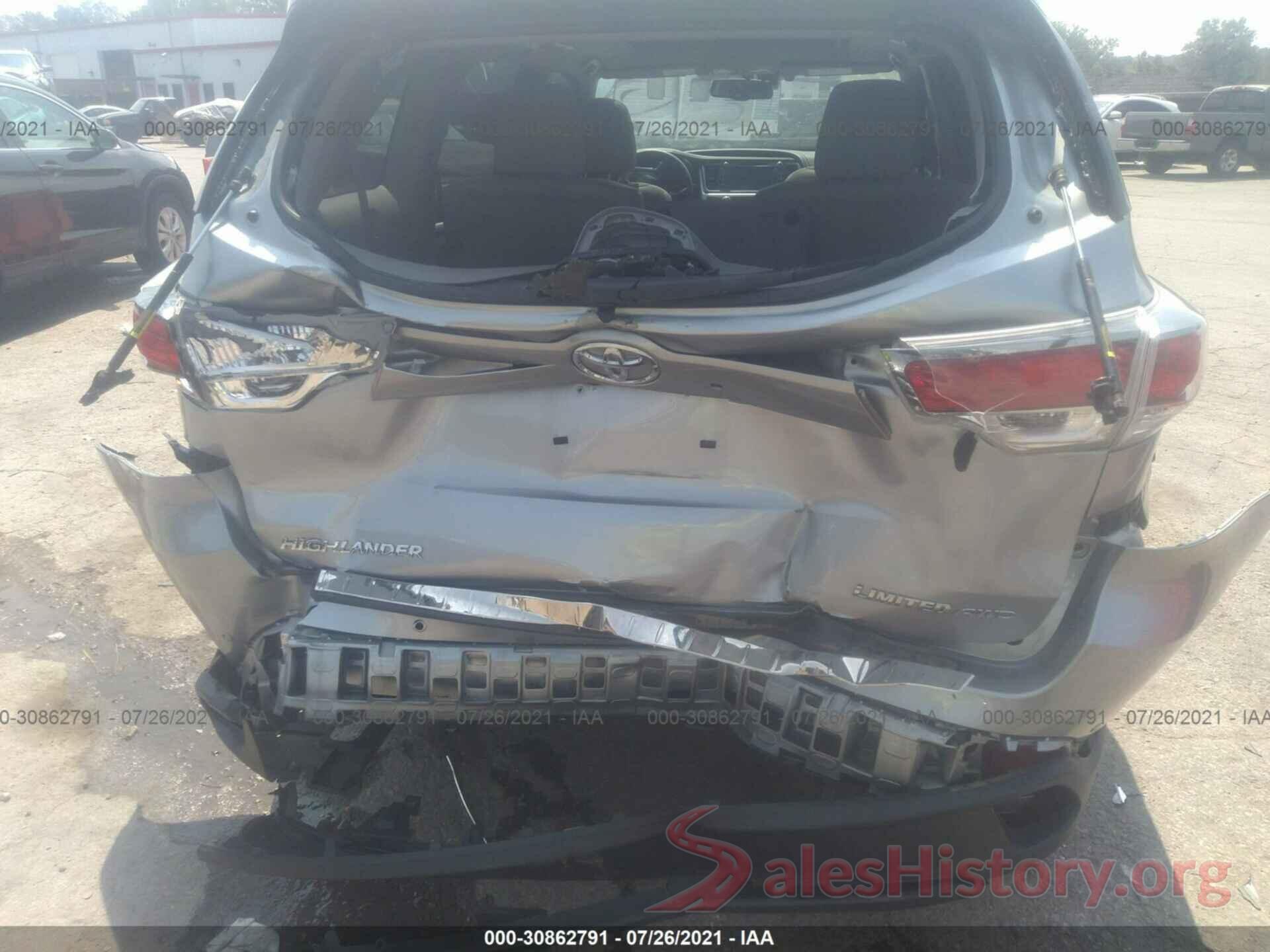 5TDDKRFH3GS272420 2016 TOYOTA HIGHLANDER