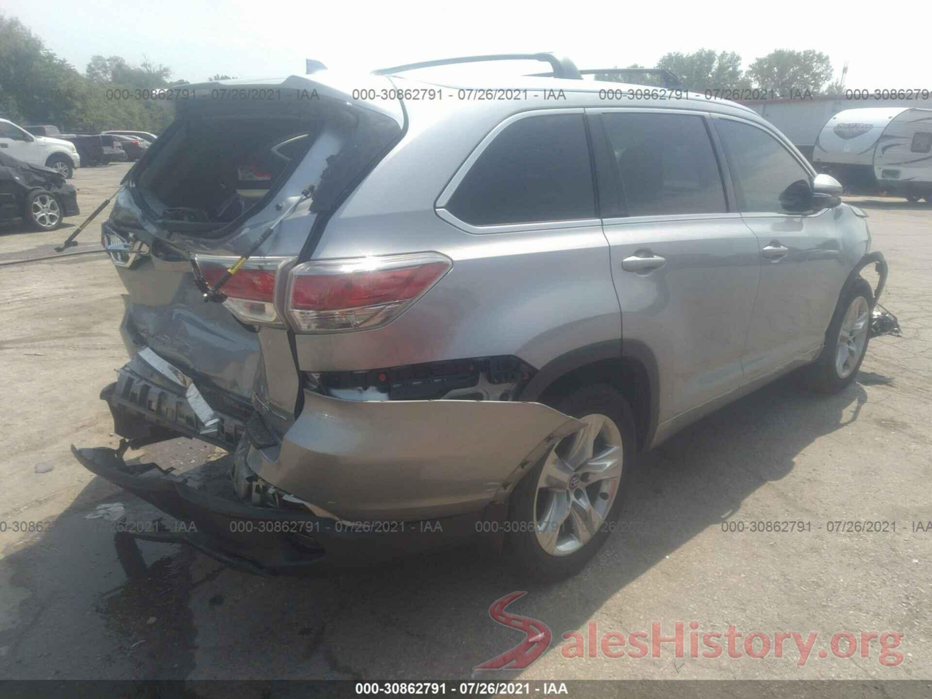 5TDDKRFH3GS272420 2016 TOYOTA HIGHLANDER