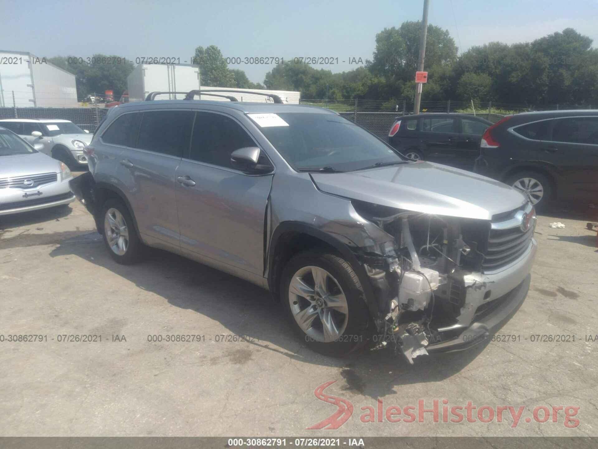 5TDDKRFH3GS272420 2016 TOYOTA HIGHLANDER