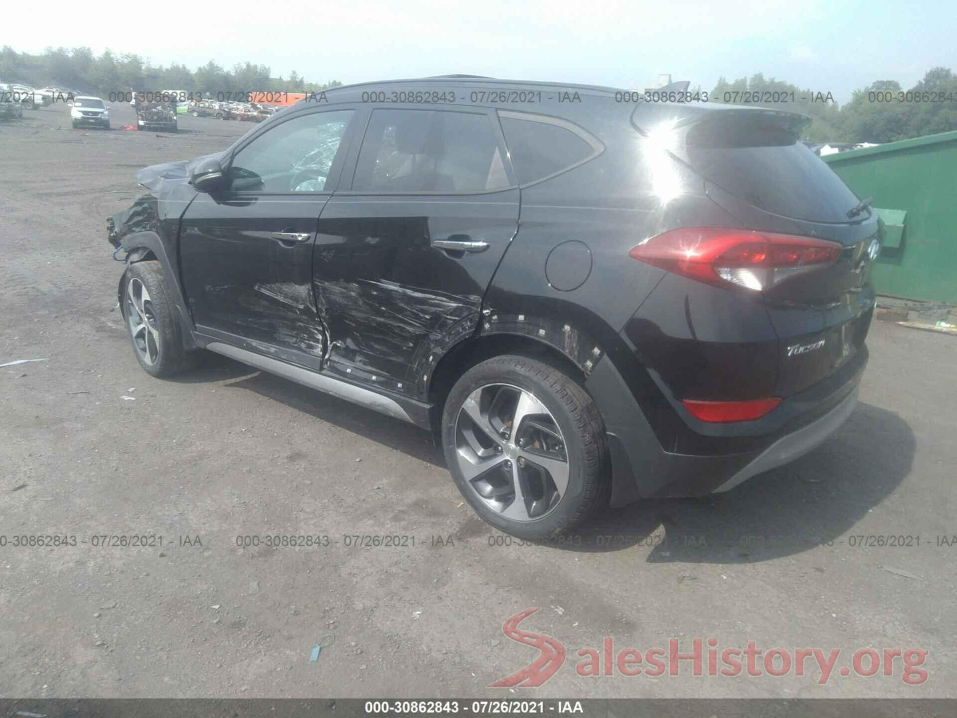 KM8J3CA23HU351644 2017 HYUNDAI TUCSON