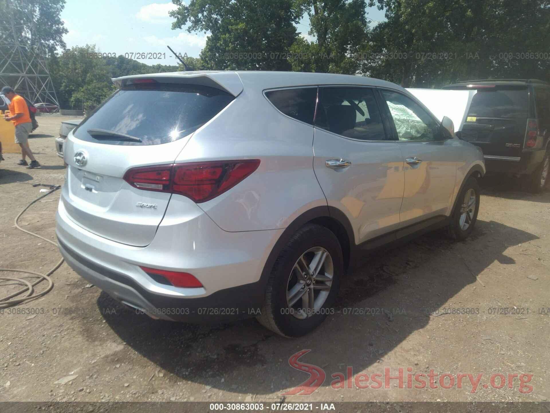 5XYZT3LBXJG565493 2018 HYUNDAI SANTA FE SPORT