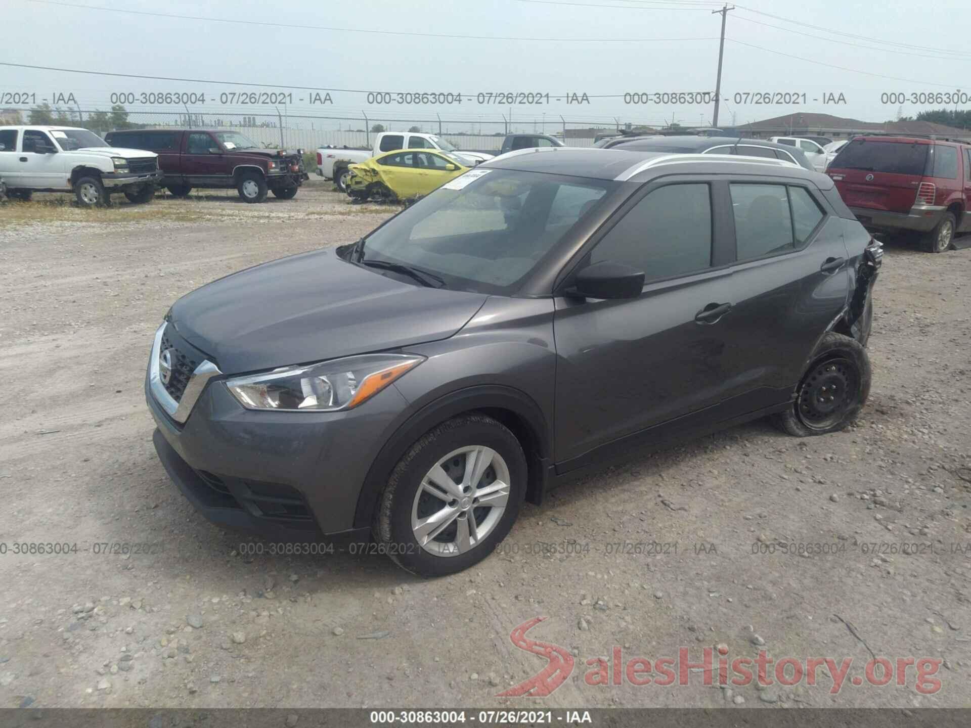 3N1CP5CU6KL562398 2019 NISSAN KICKS