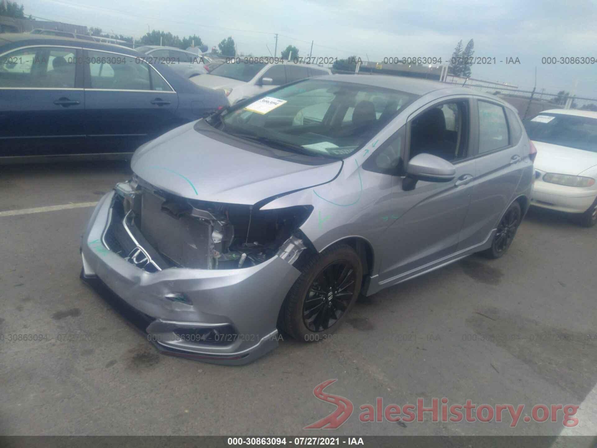 3HGGK5H6XKM751557 2019 HONDA FIT