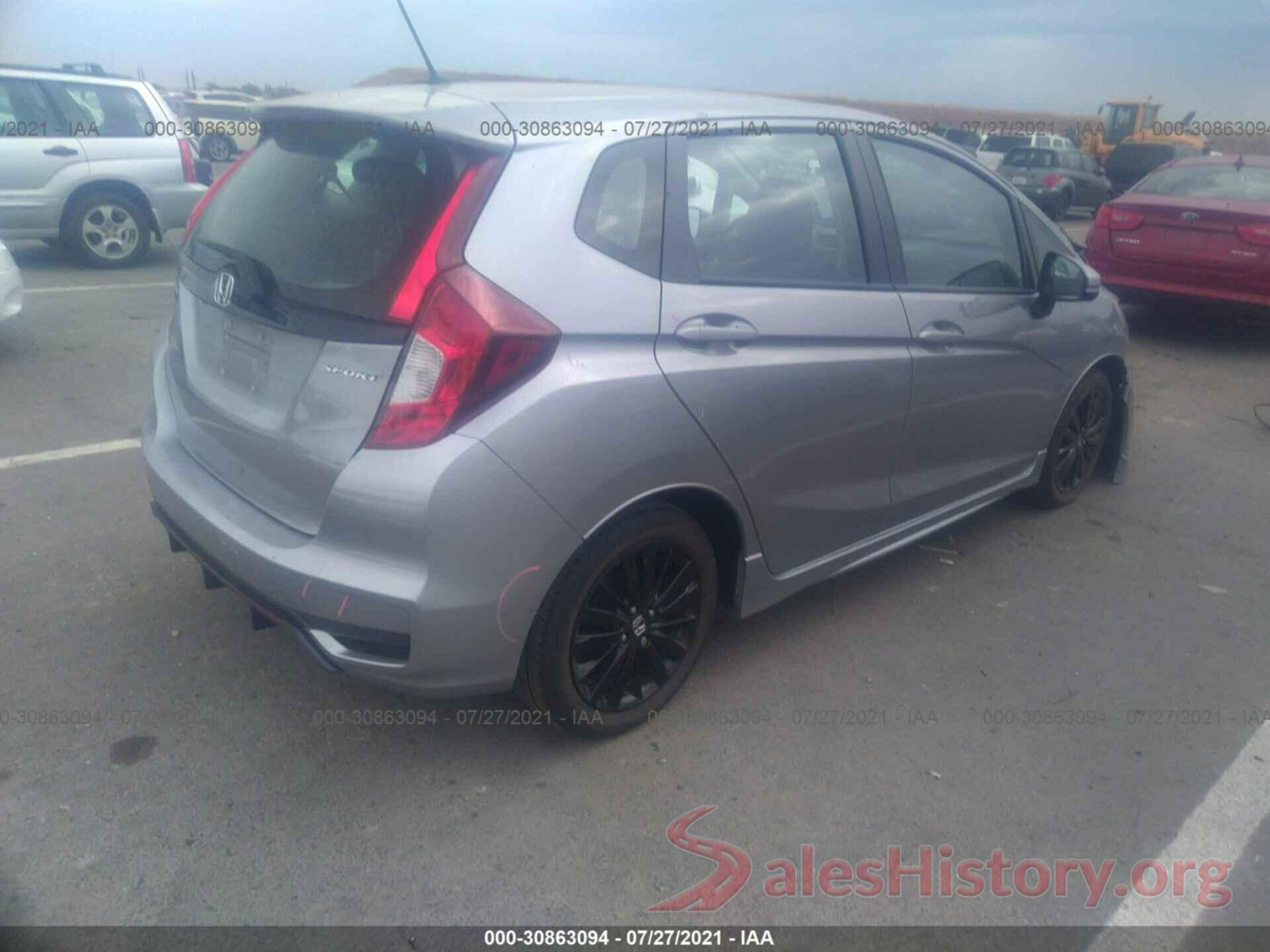 3HGGK5H6XKM751557 2019 HONDA FIT