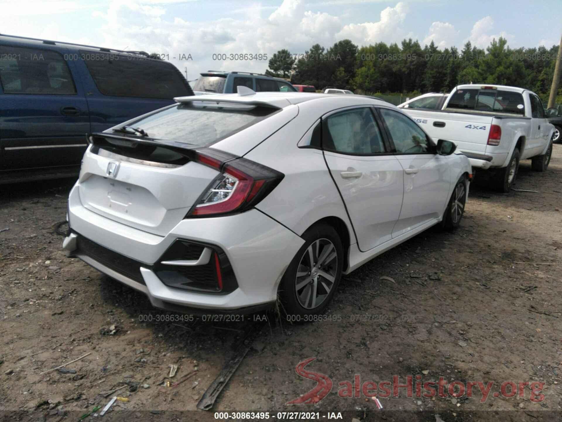 SHHFK7H31MU403213 2021 HONDA CIVIC HATCHBACK