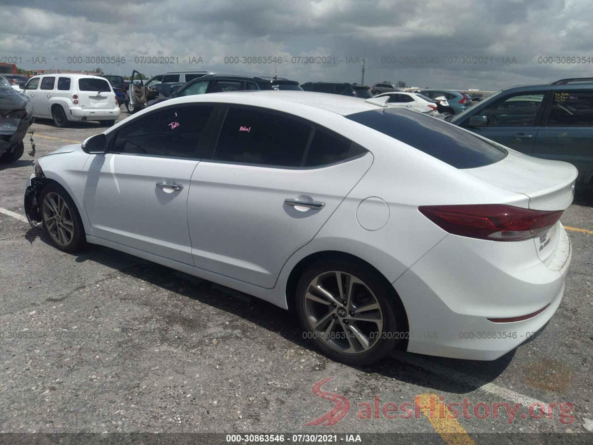 5NPD84LF2HH078666 2017 HYUNDAI ELANTRA