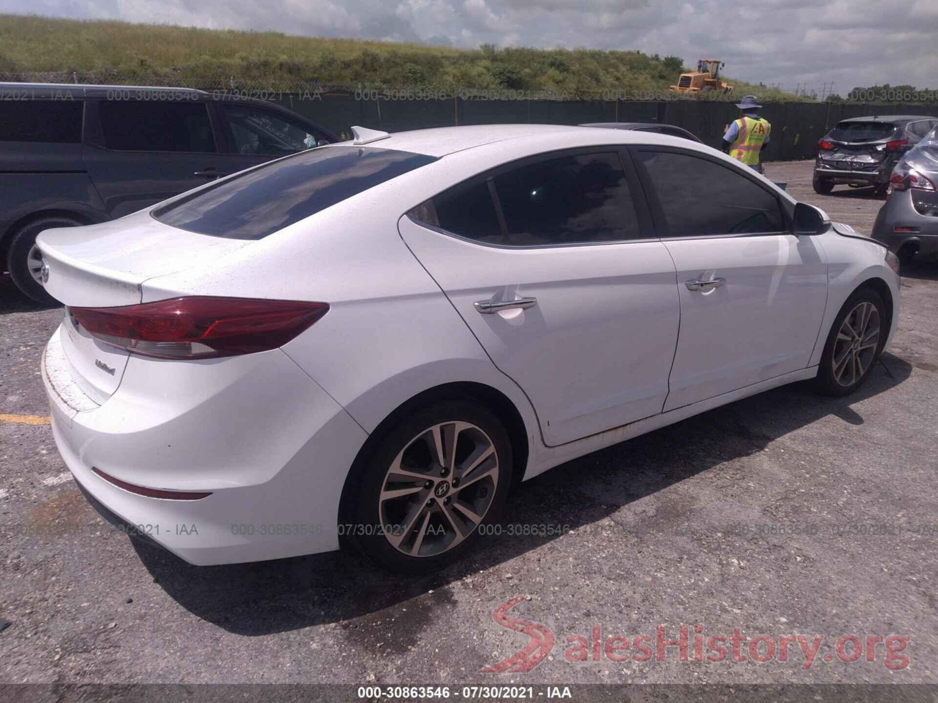 5NPD84LF2HH078666 2017 HYUNDAI ELANTRA