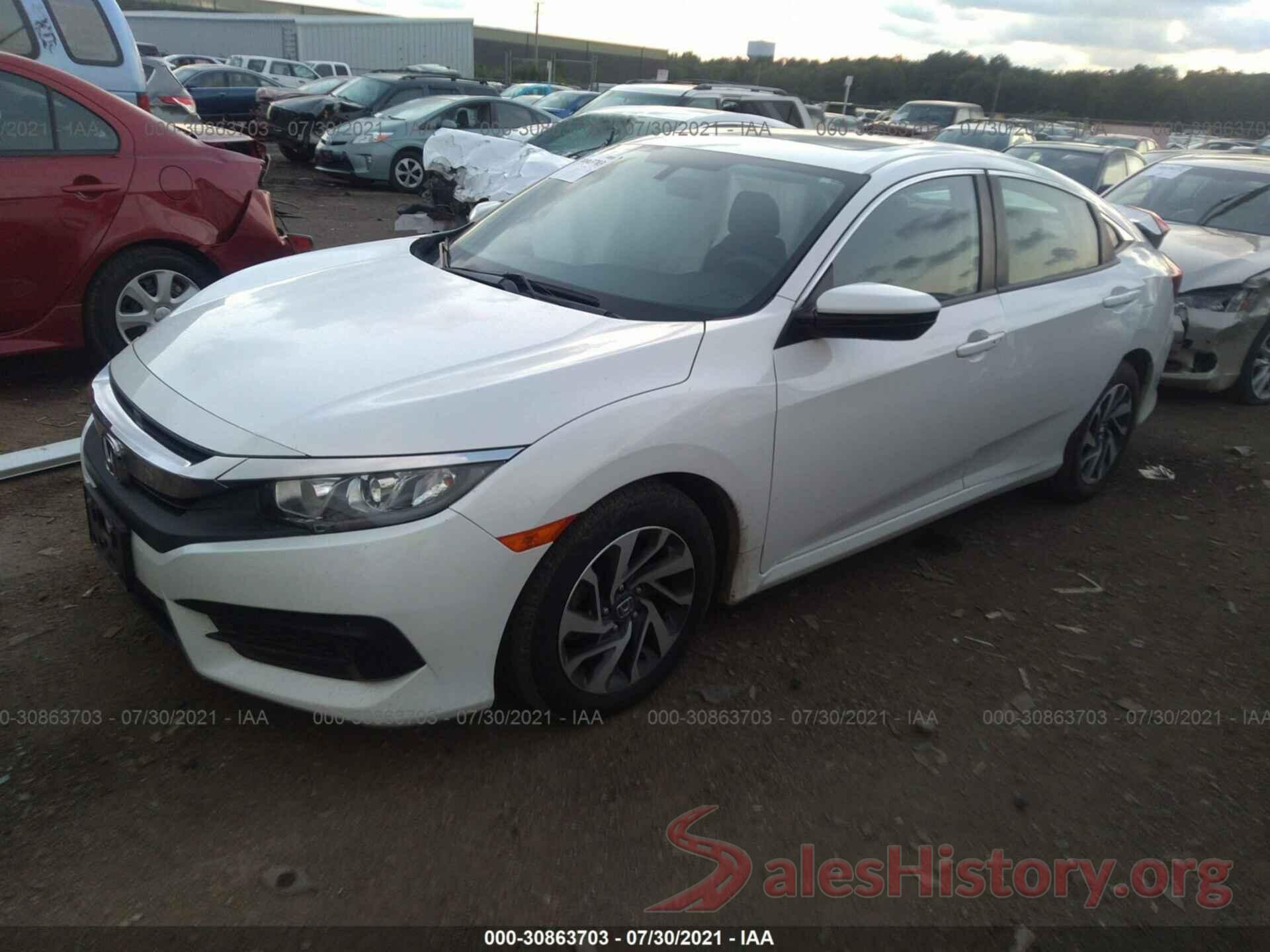 19XFC2F78GE072261 2016 HONDA CIVIC SEDAN