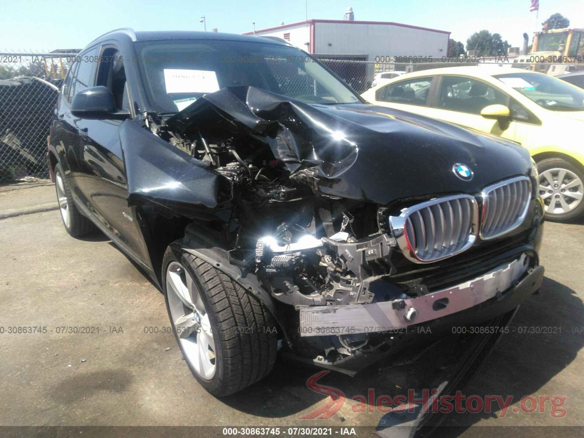 5UXWX9C57H0T13686 2017 BMW X3