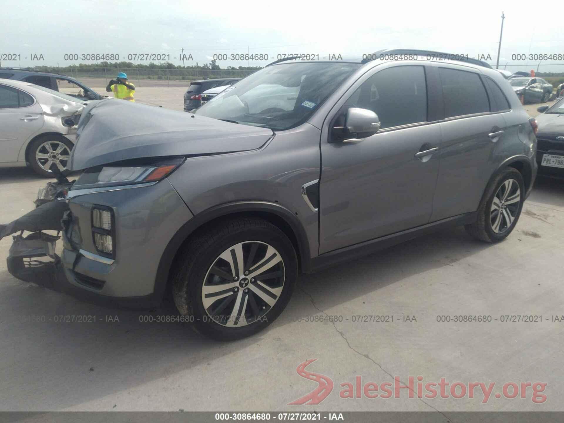 JA4ARVAW2MU006157 2021 MITSUBISHI OUTLANDER SPORT