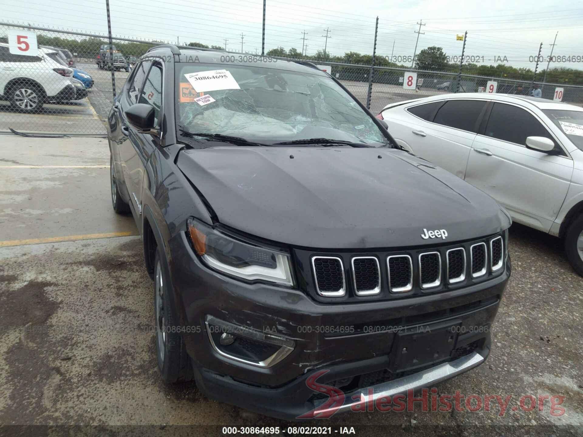 3C4NJCCB7JT362364 2018 JEEP COMPASS