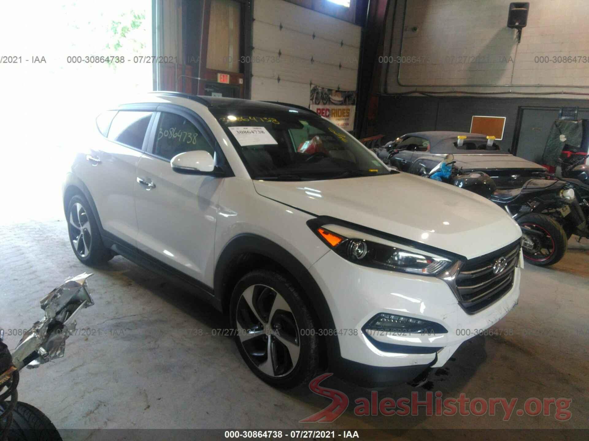 KM8J3CA27GU024808 2016 HYUNDAI TUCSON