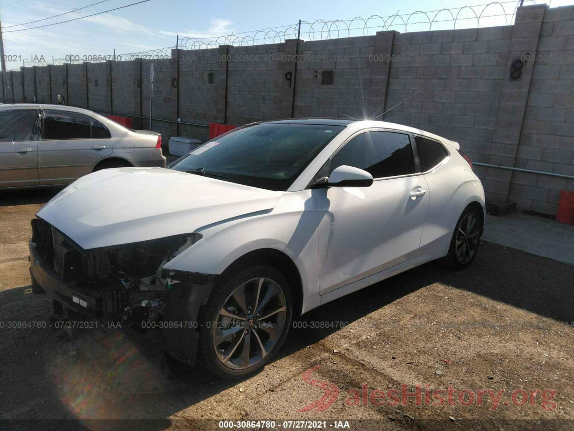 KMHTG6AF6KU009842 2019 HYUNDAI VELOSTER