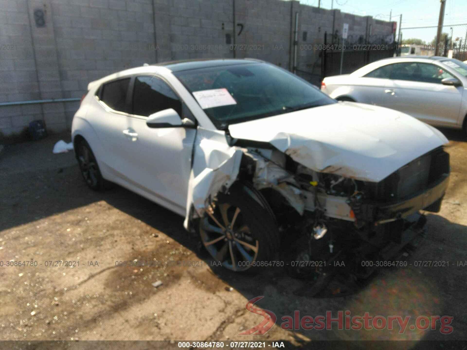 KMHTG6AF6KU009842 2019 HYUNDAI VELOSTER