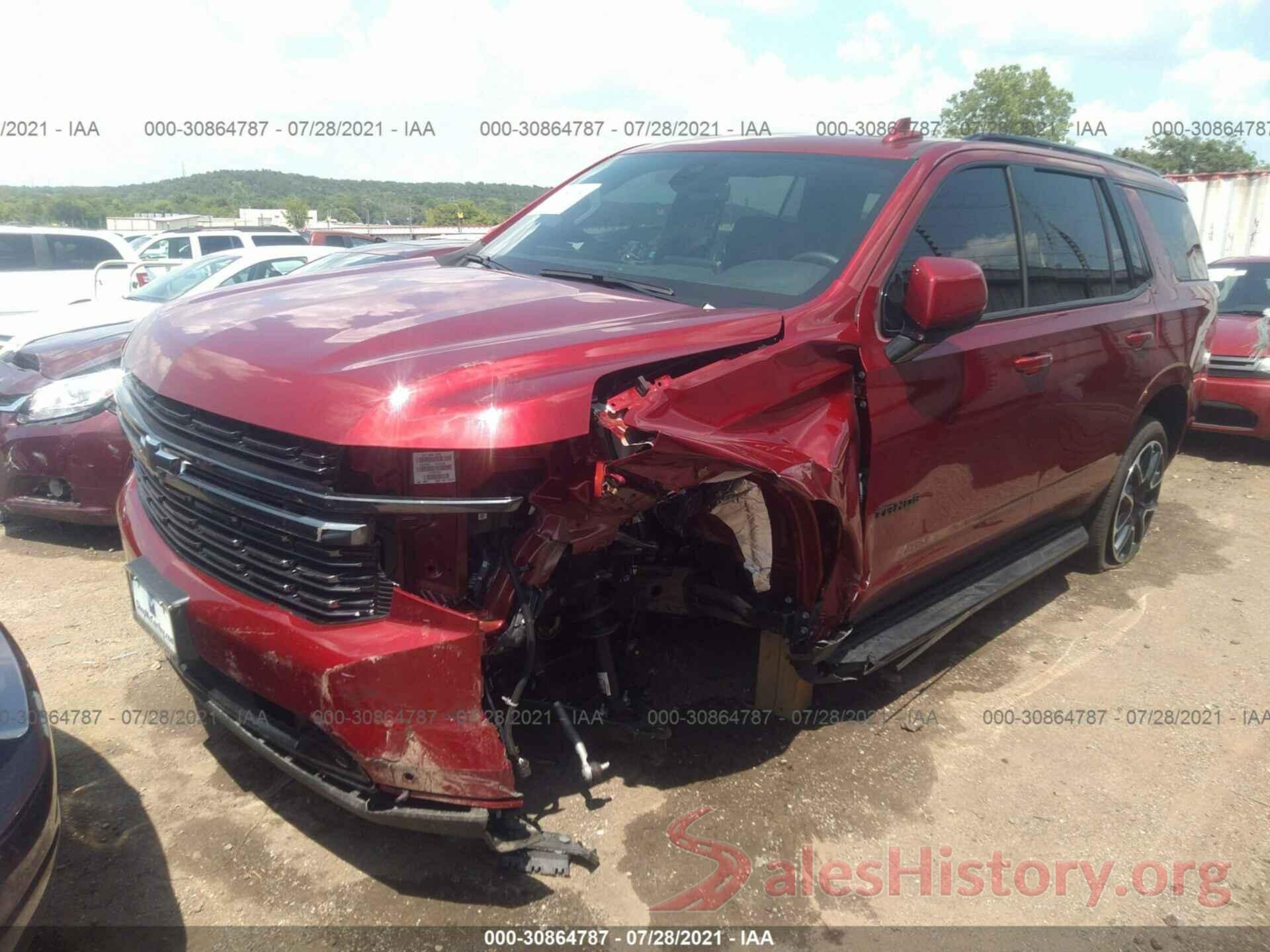 1GNSKRKD0MR307619 2021 CHEVROLET TAHOE