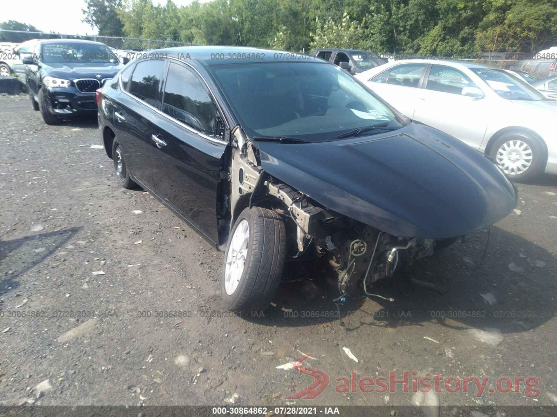 3N1AB7AP0KY279450 2019 NISSAN SENTRA