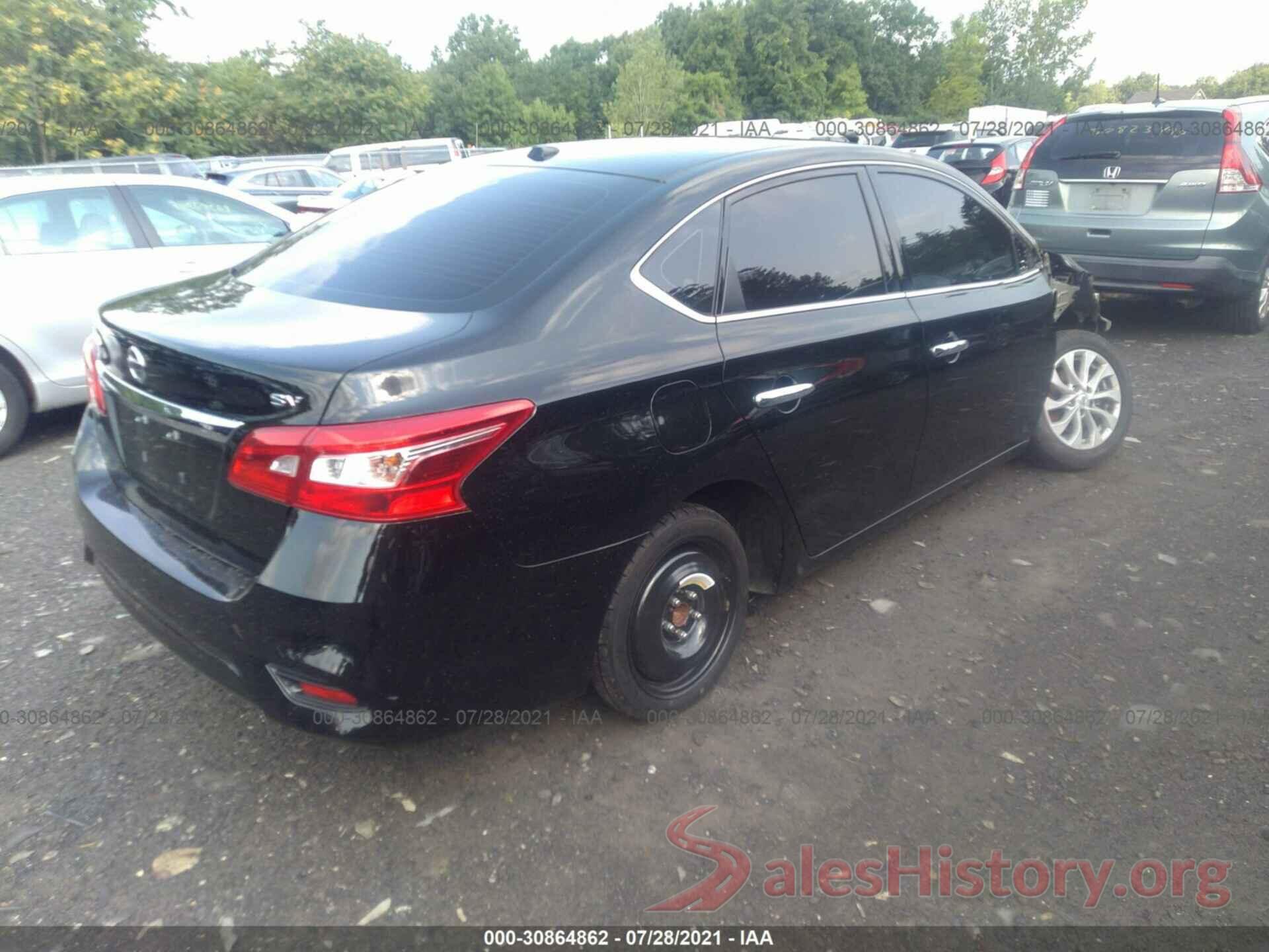 3N1AB7AP0KY279450 2019 NISSAN SENTRA